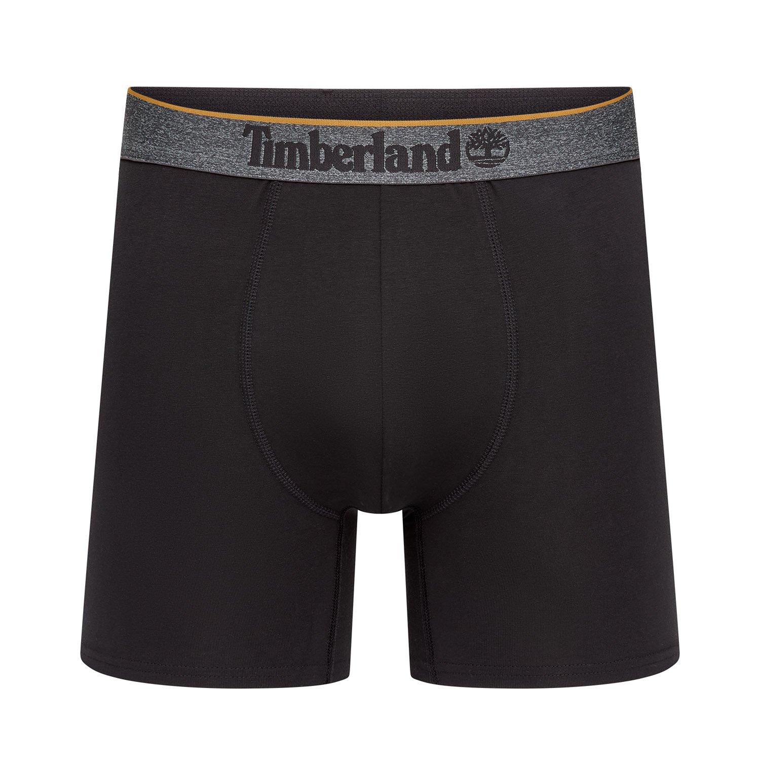 3pk Black - Timberland - Timberland Mens 3 Pack Trunks - 2