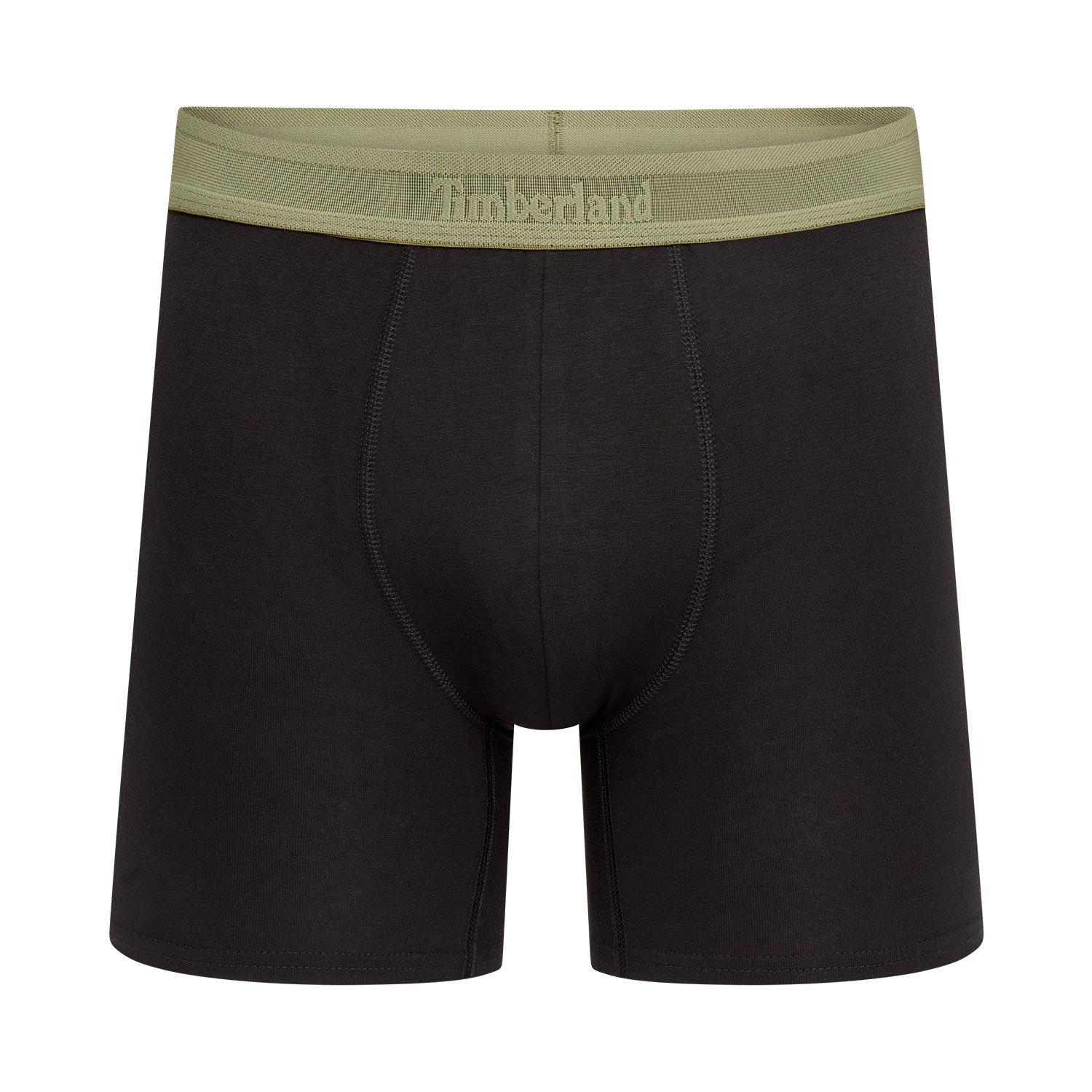 3pk Black - Timberland - Timberland Mens 3 Pack Trunks - 2