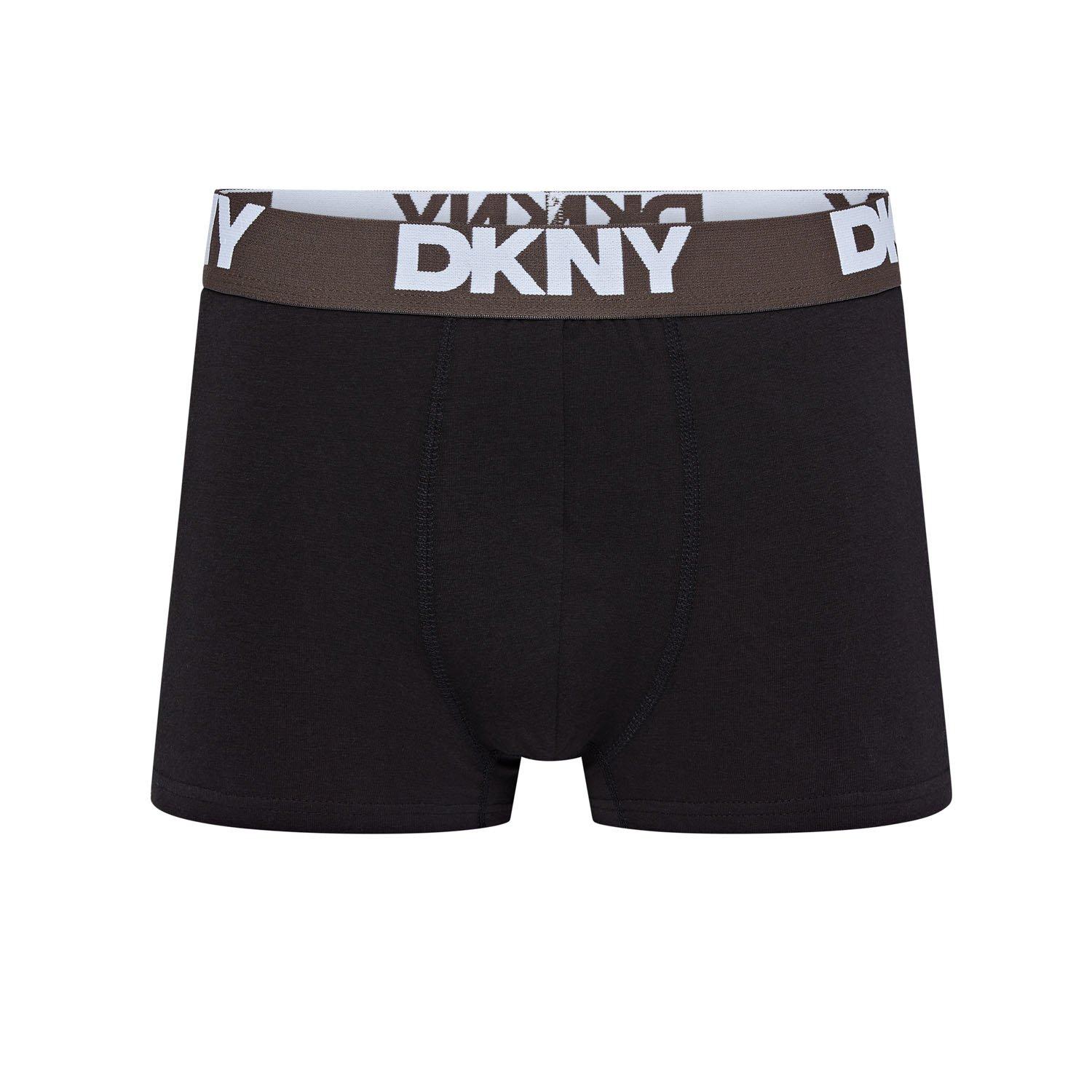 Blck/Blu/Rd/Gry - DKNY - DKNY Mens 7 pack Trunks Seattle - 2
