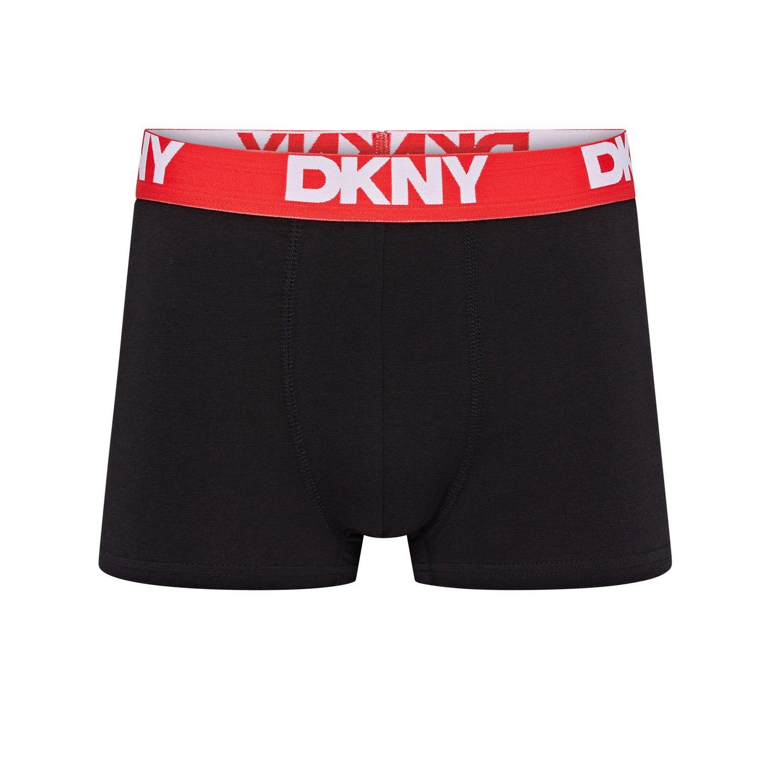 Blck/Blu/Rd/Gry - DKNY - DKNY Mens 7 pack Trunks Seattle - 6
