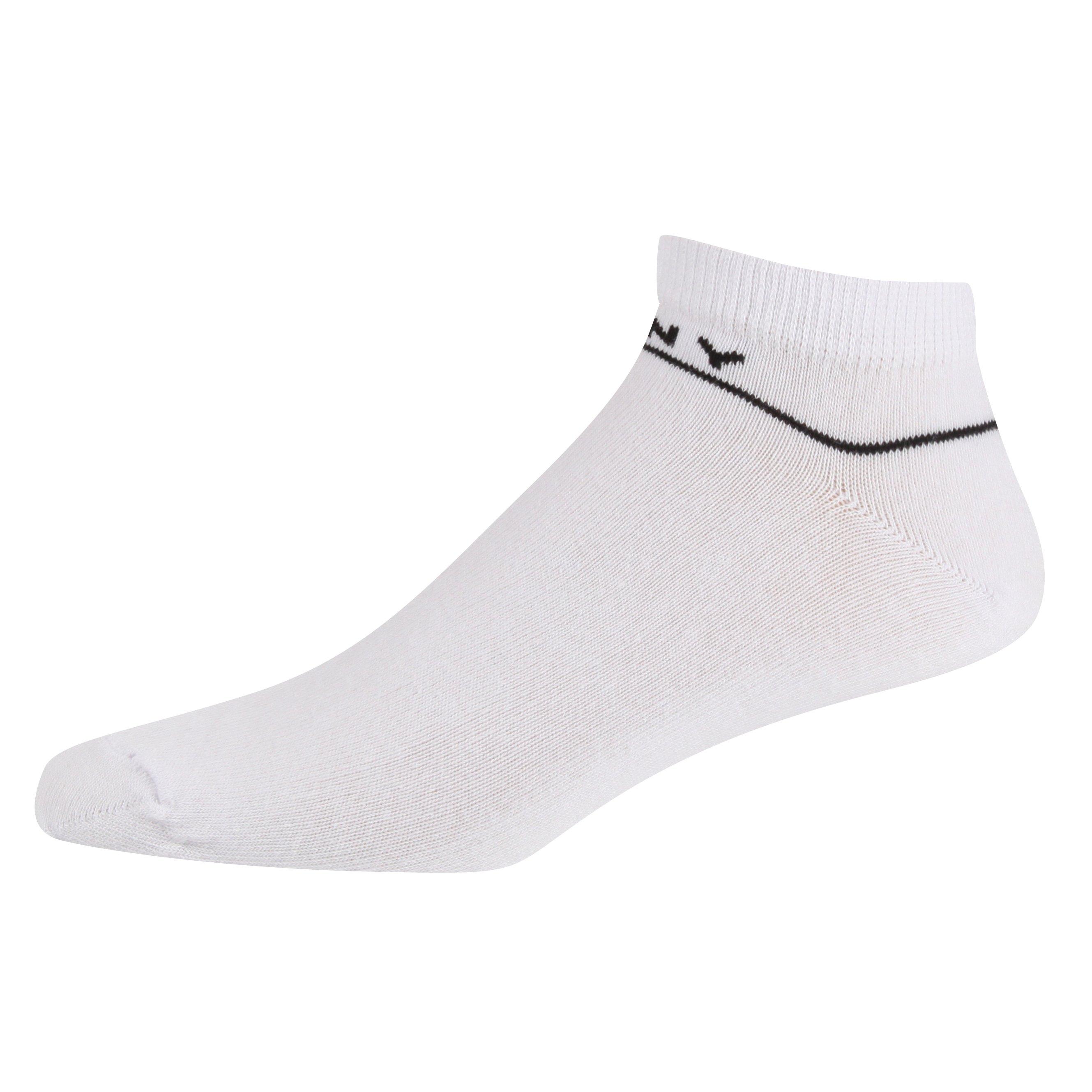 Black/White/Gry - DKNY - DKNY Mens 6 pack Trainer Liners Jefferson - 3