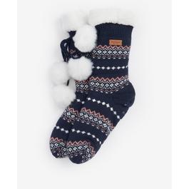 Barbour Fairisle Lounge Socks