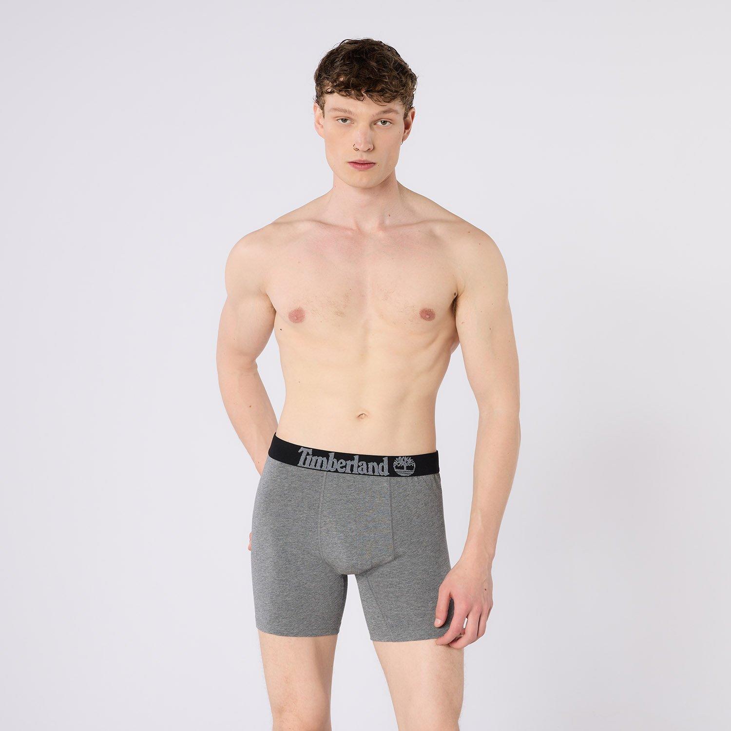Oliv/Char/Black - Timberland - Timberland Mens 3 Pack Trunks - 11
