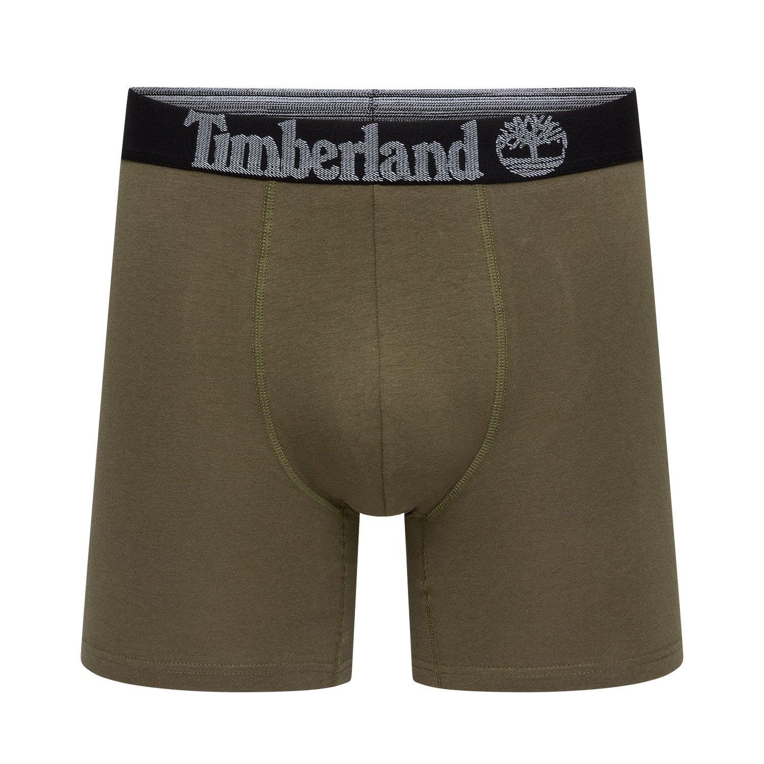 Oliv/Char/Black - Timberland - Timberland Mens 3 Pack Trunks - 6
