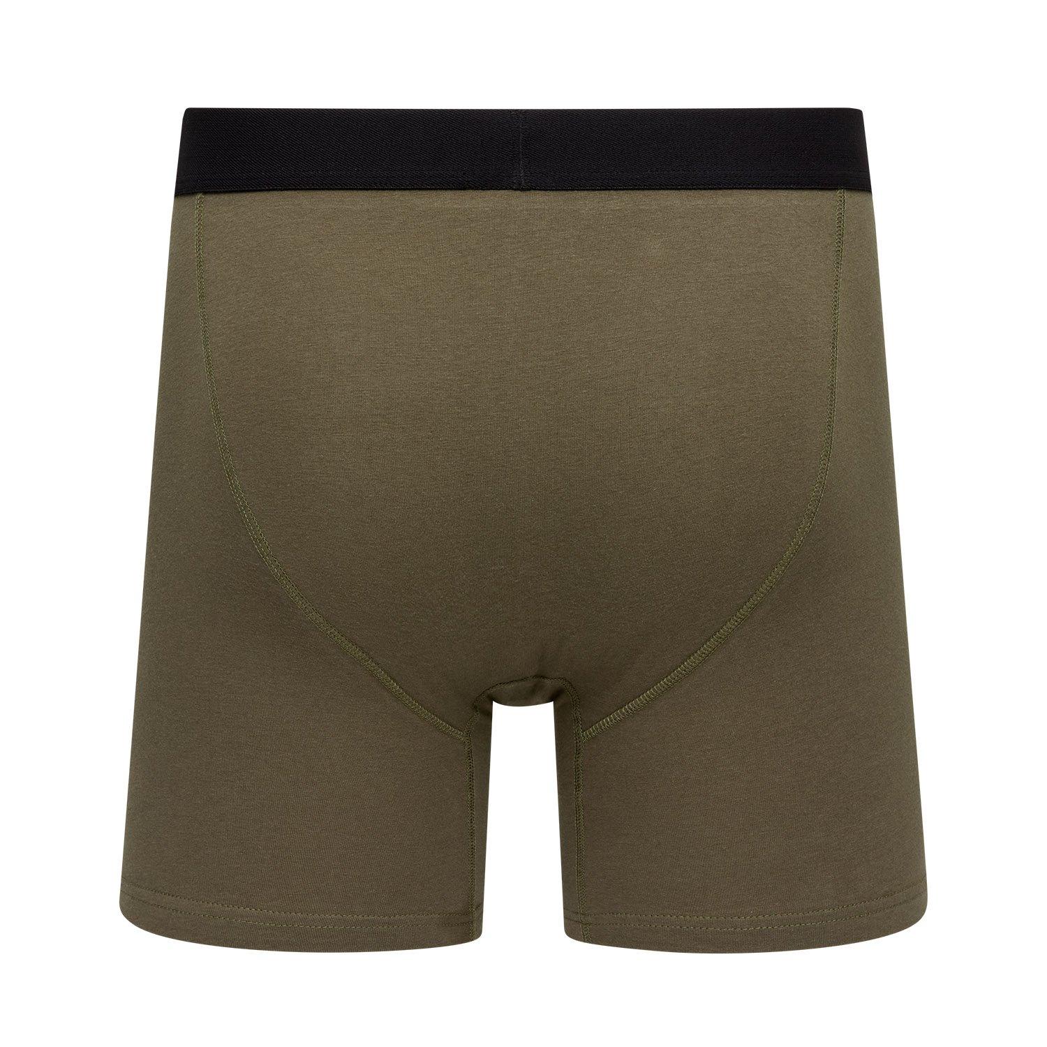 Oliv/Char/Black - Timberland - Timberland Mens 3 Pack Trunks - 7