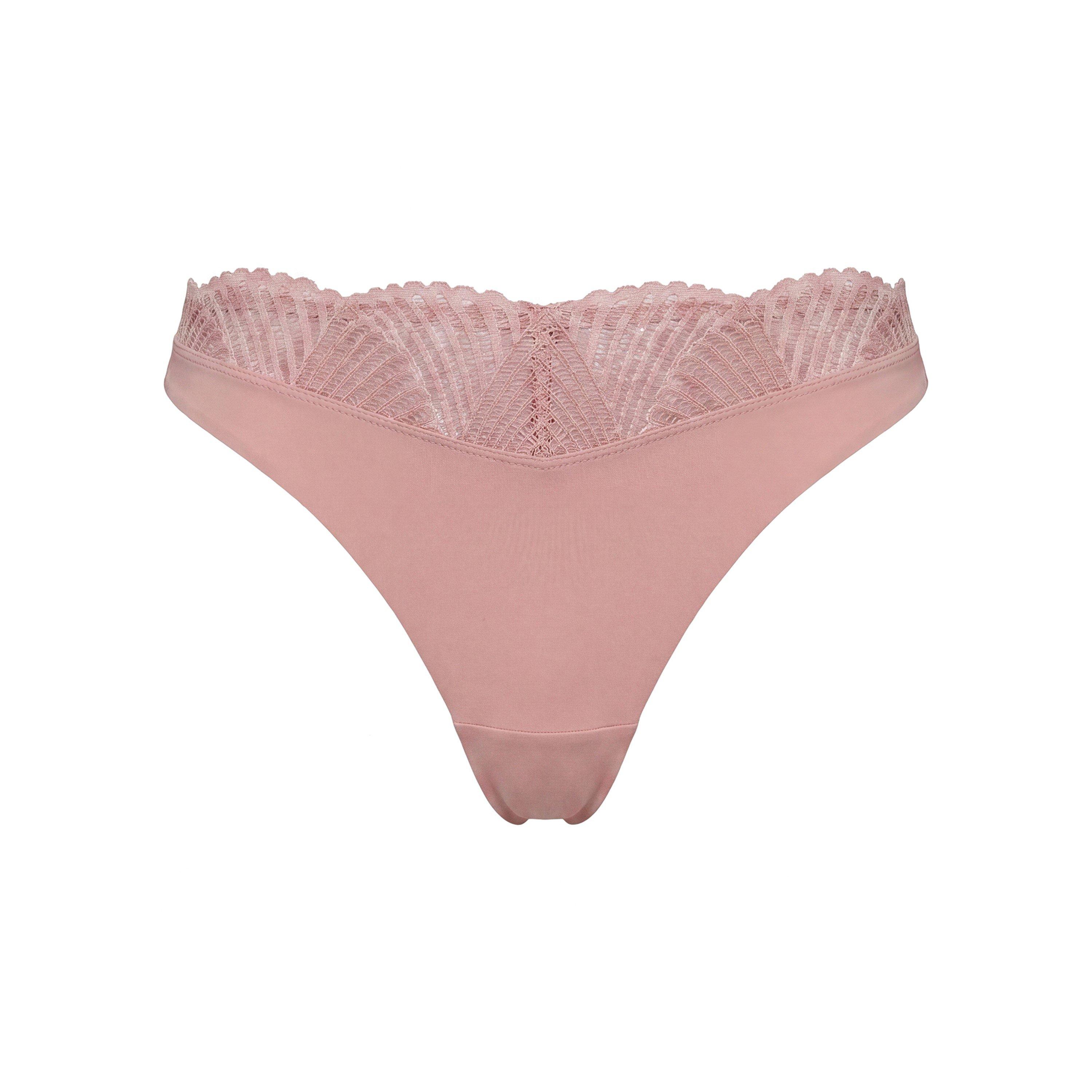 Subdued - Calvin Klein - Women's Perf Fit Lace T Thong Brief - 1