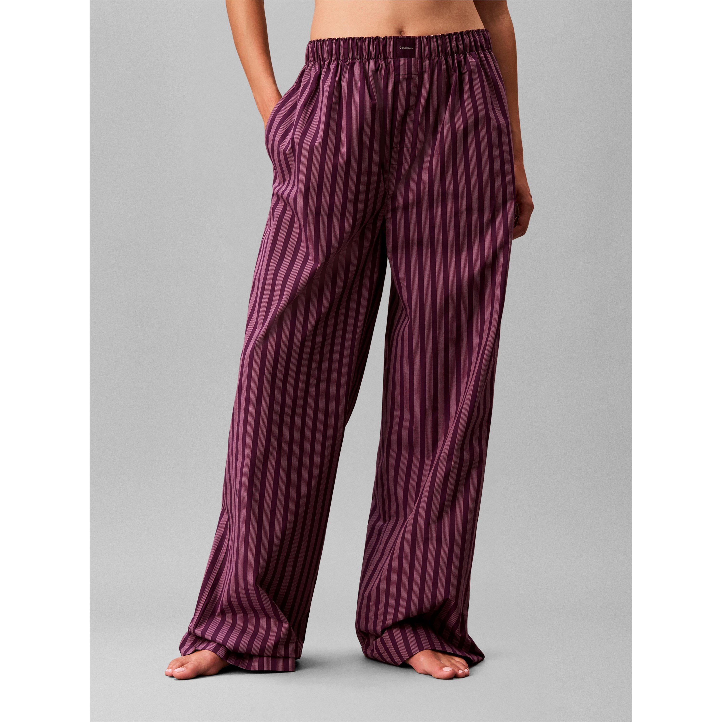 Bespoke Stripe - Calvin Klein - Women's Cotton Poplin Pyjama Trousers - 2