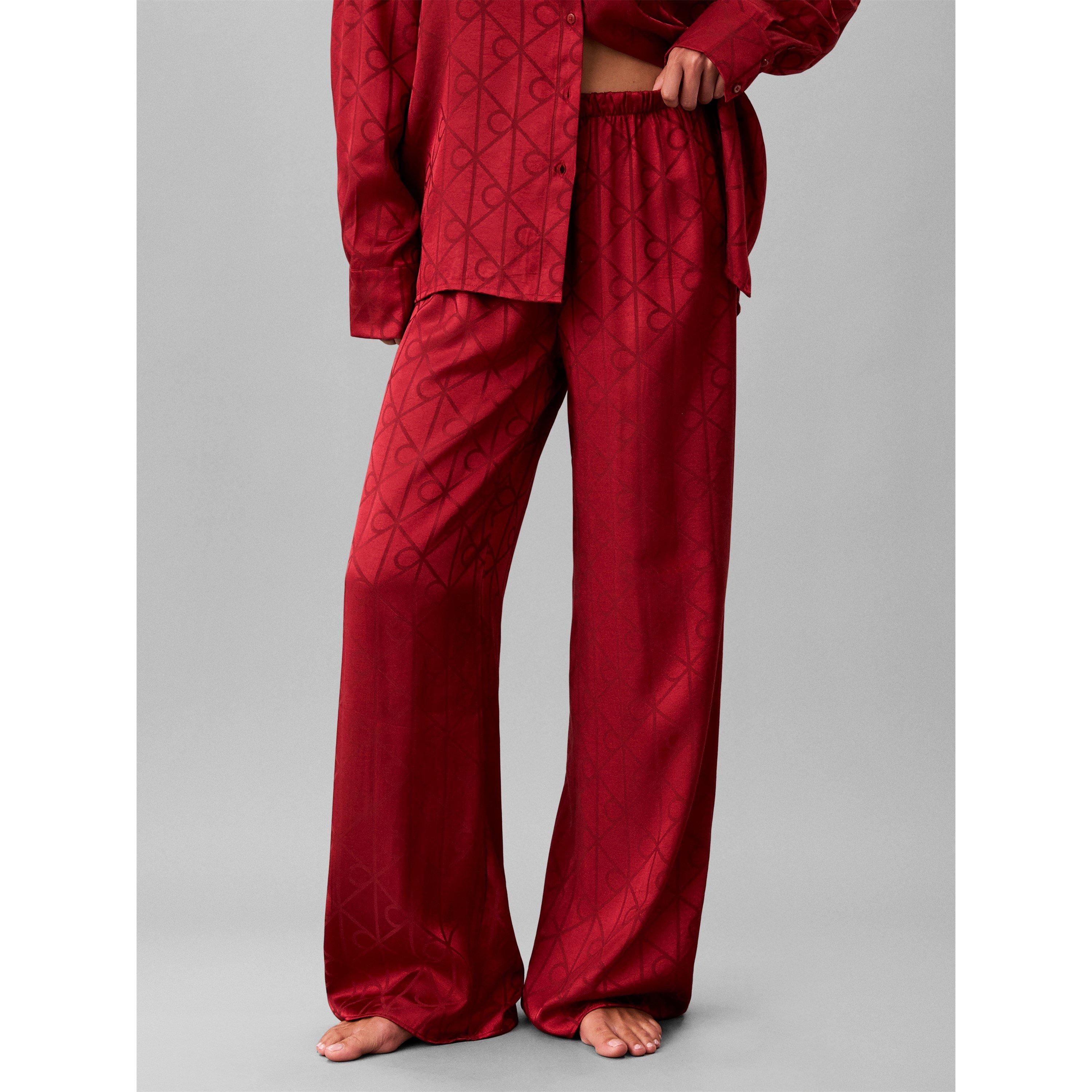 Satin Red - Calvin Klein - Calvin Satin Aop Set Ld71 - 4
