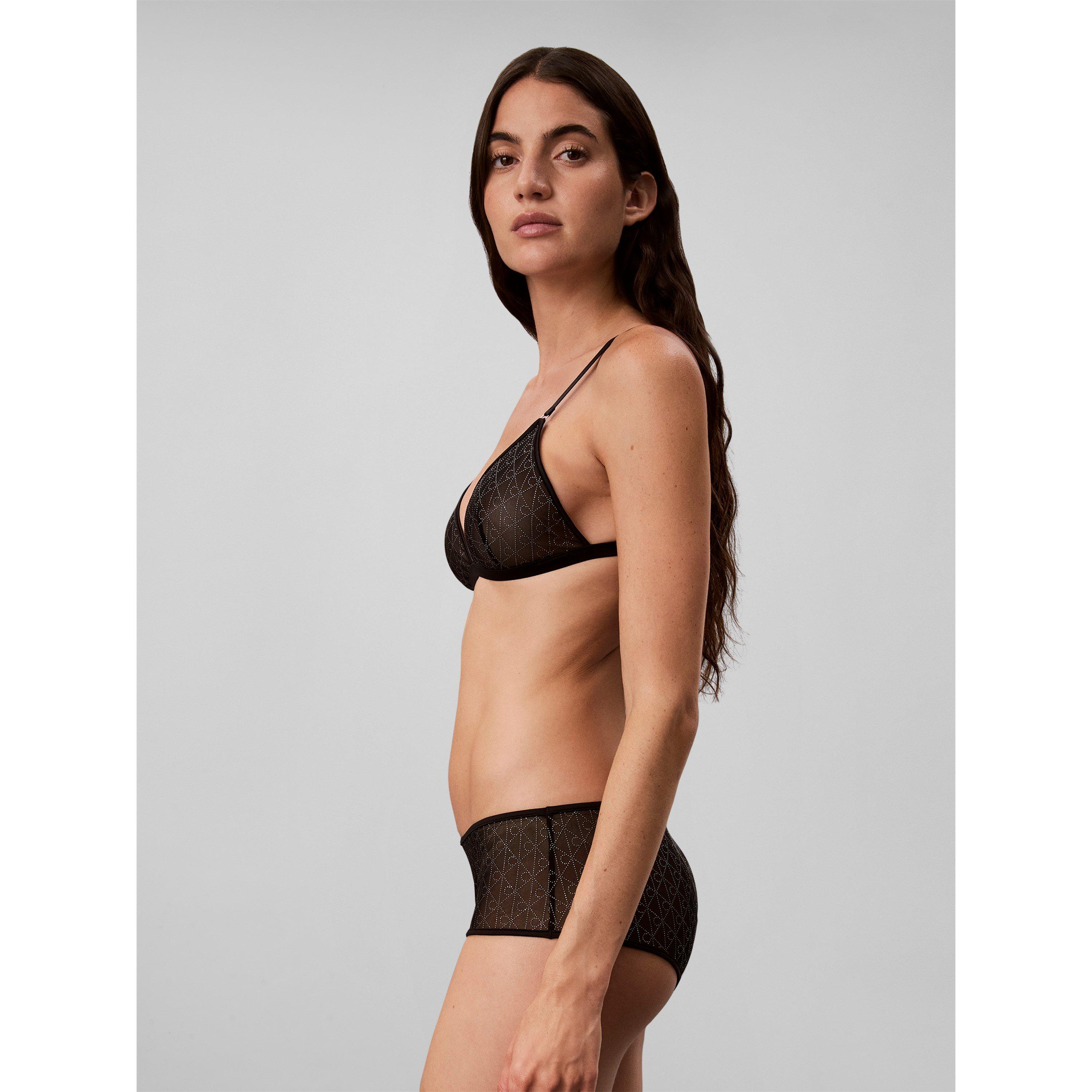 Nero - Calvin Klein - Calvin Emb Flc Mesh Ld71 - 6