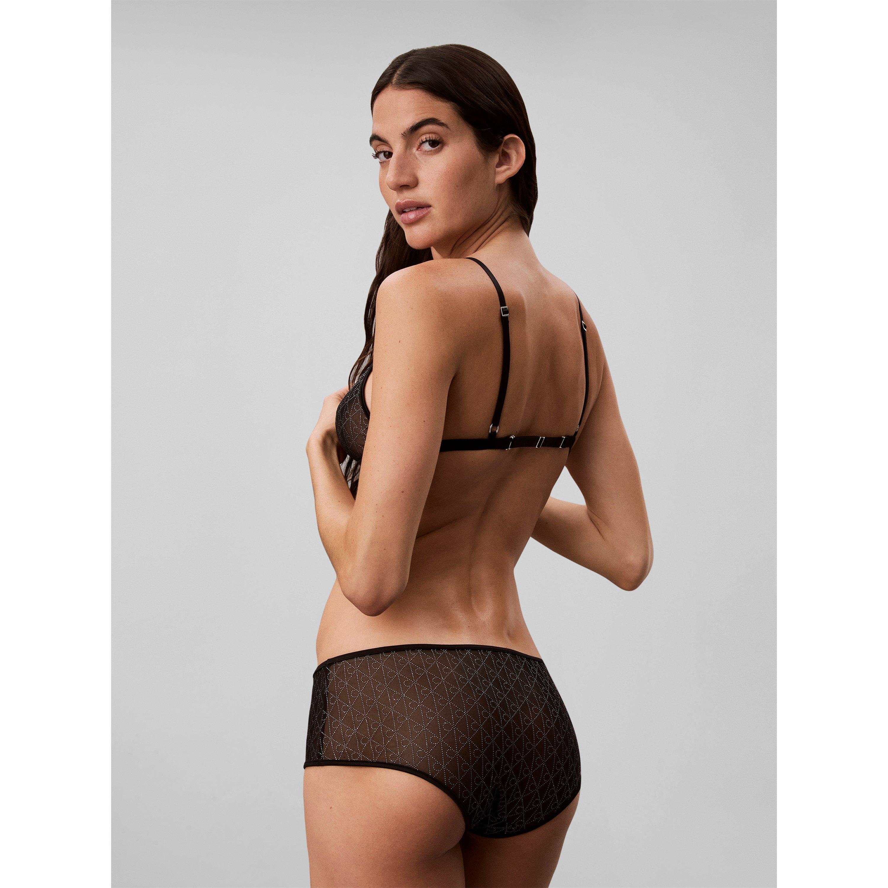 Nero - Calvin Klein - Calvin Emb Flc Mesh Ld71 - 7