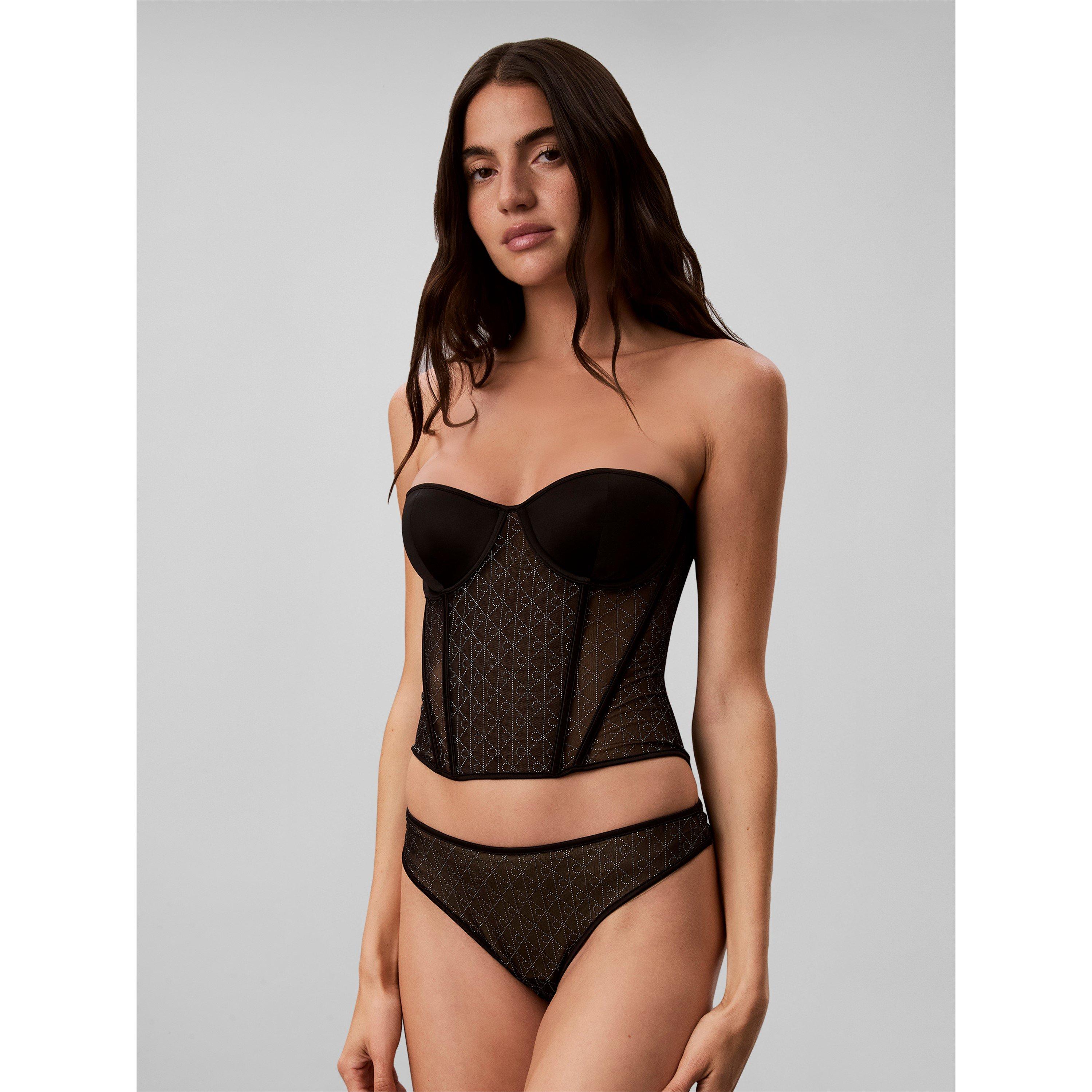 Noir - Calvin Klein - Calvin Emb Flc Mesh Ld71 - 2