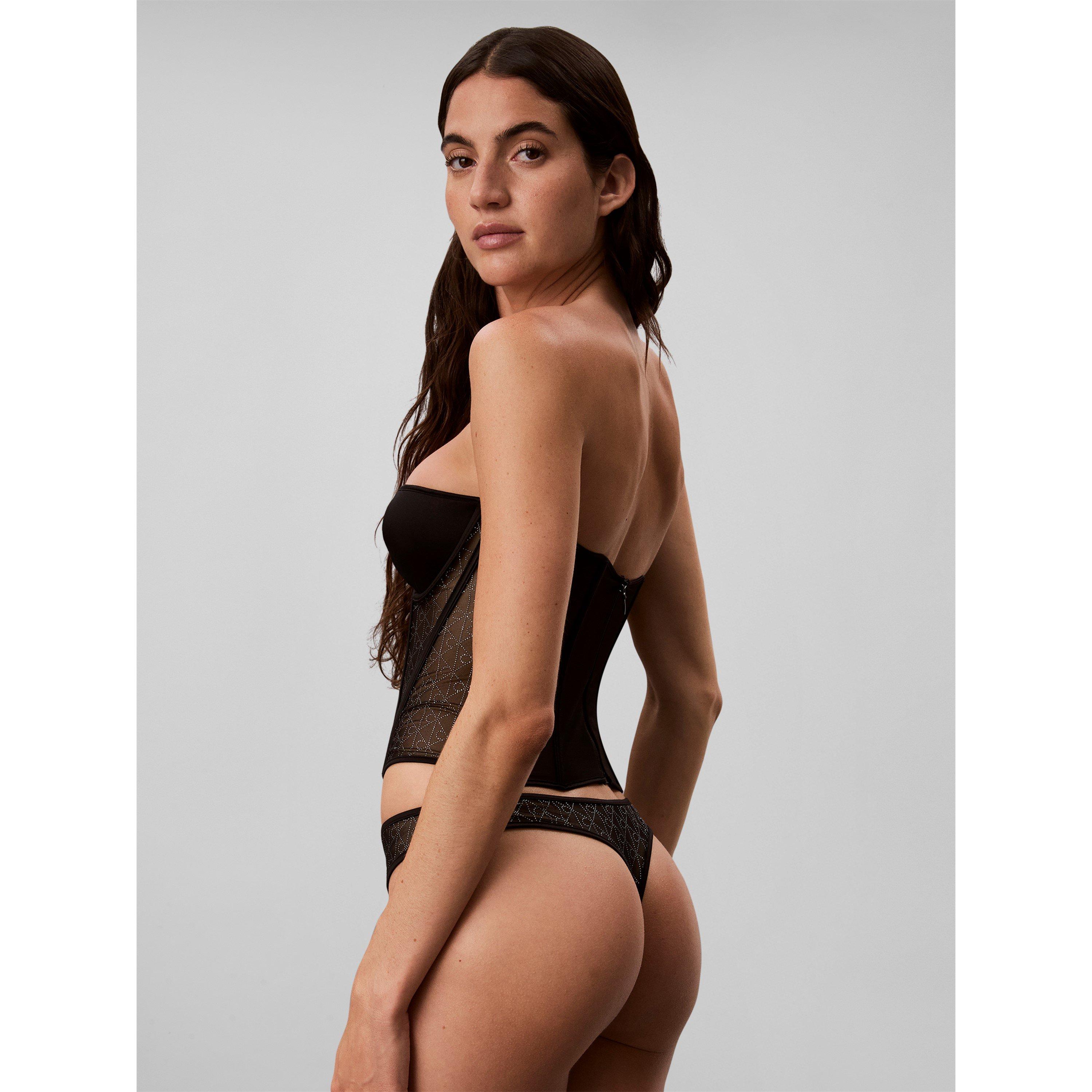 Noir - Calvin Klein - Calvin Emb Flc Mesh Ld71 - 7