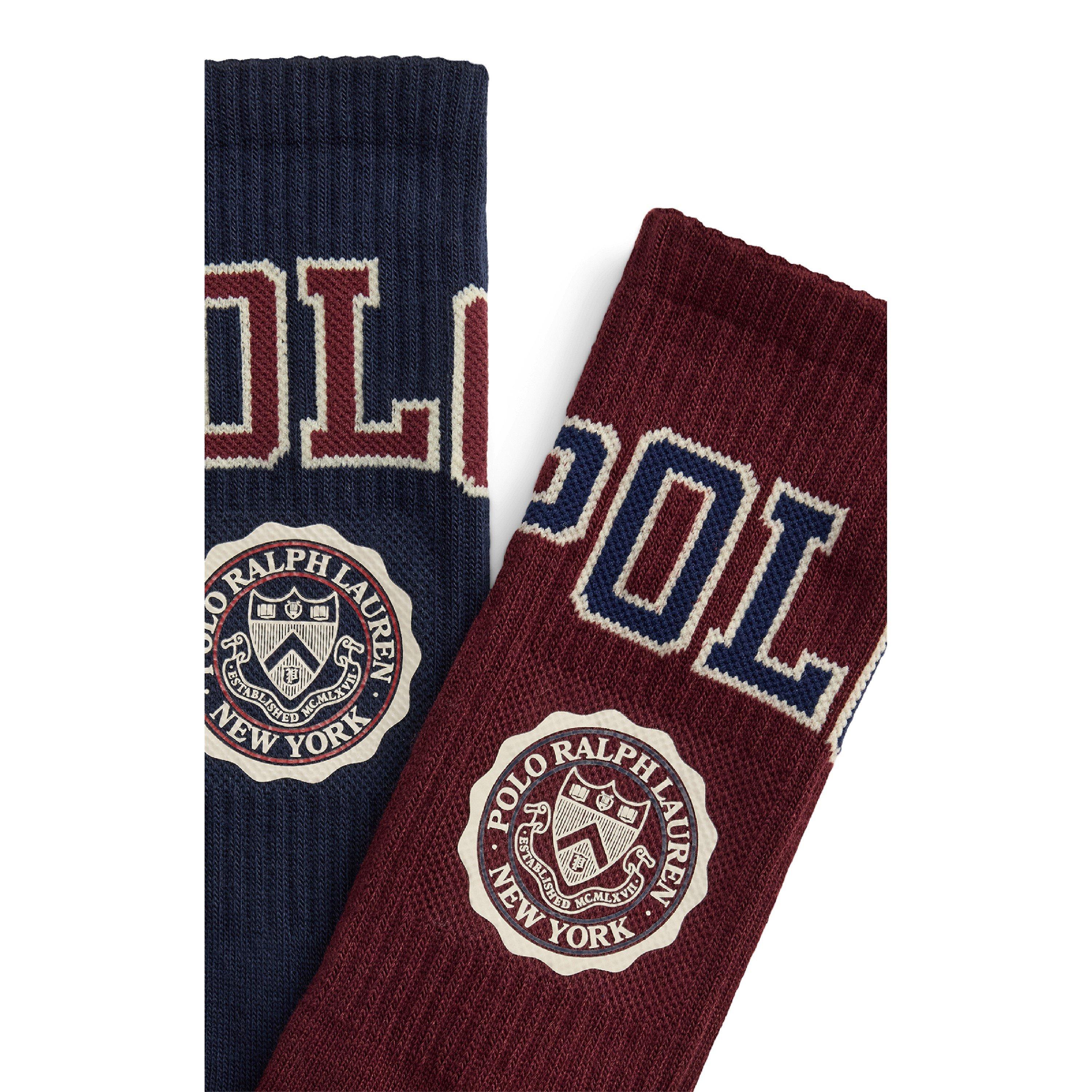Polo Ralph Lauren Bodywear | Men's 6-Pack Crest Crew Socks | Flannels