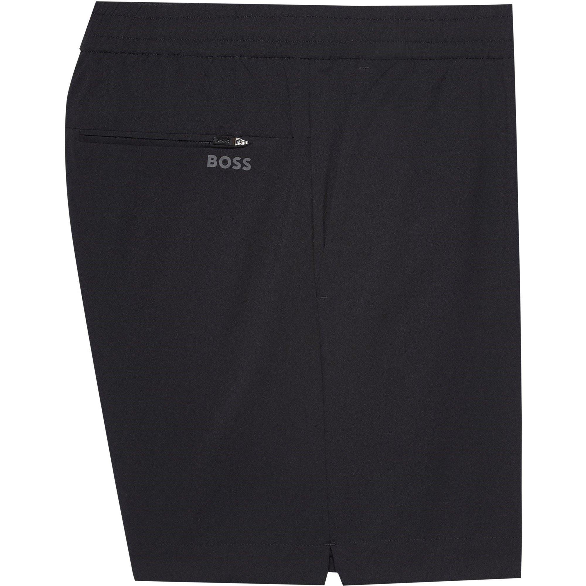 Black 001 - Boss - Men's HBG S Crossover4 Woven Shorts - 2