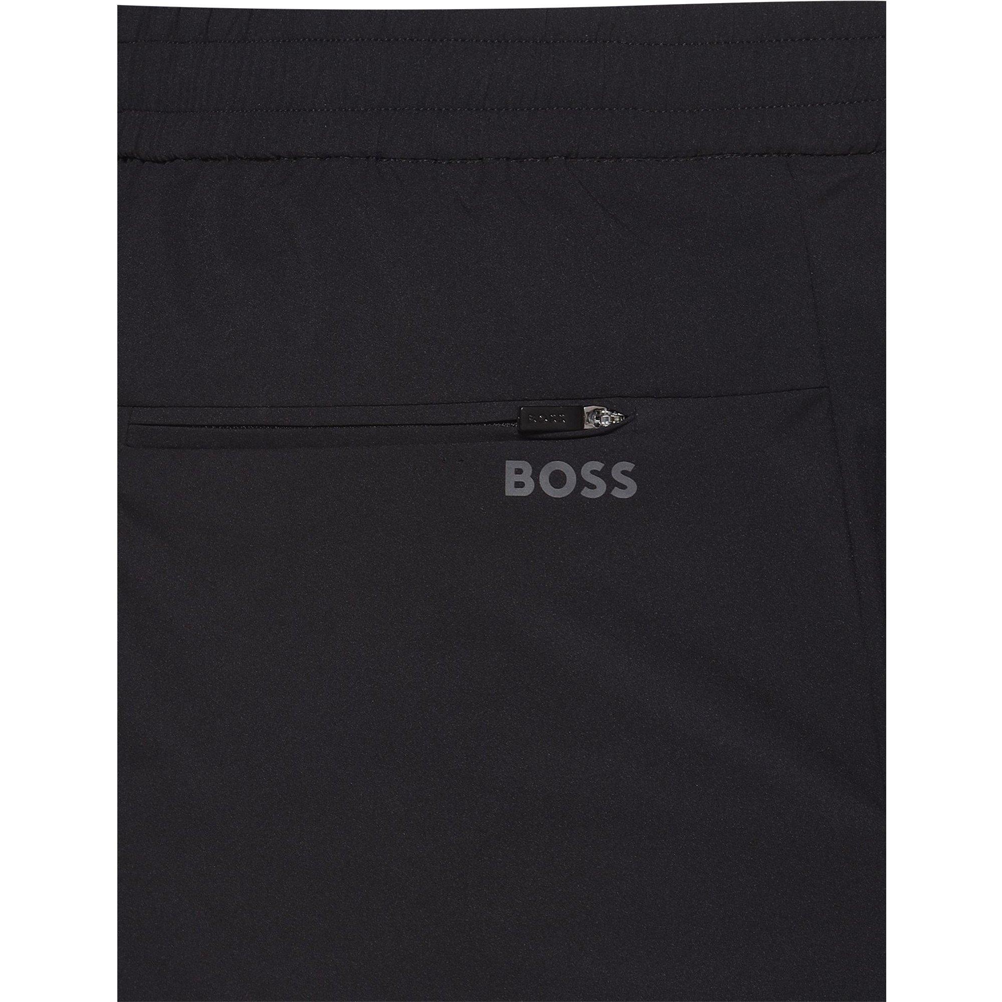 Black 001 - Boss - Men's HBG S Crossover4 Woven Shorts - 3