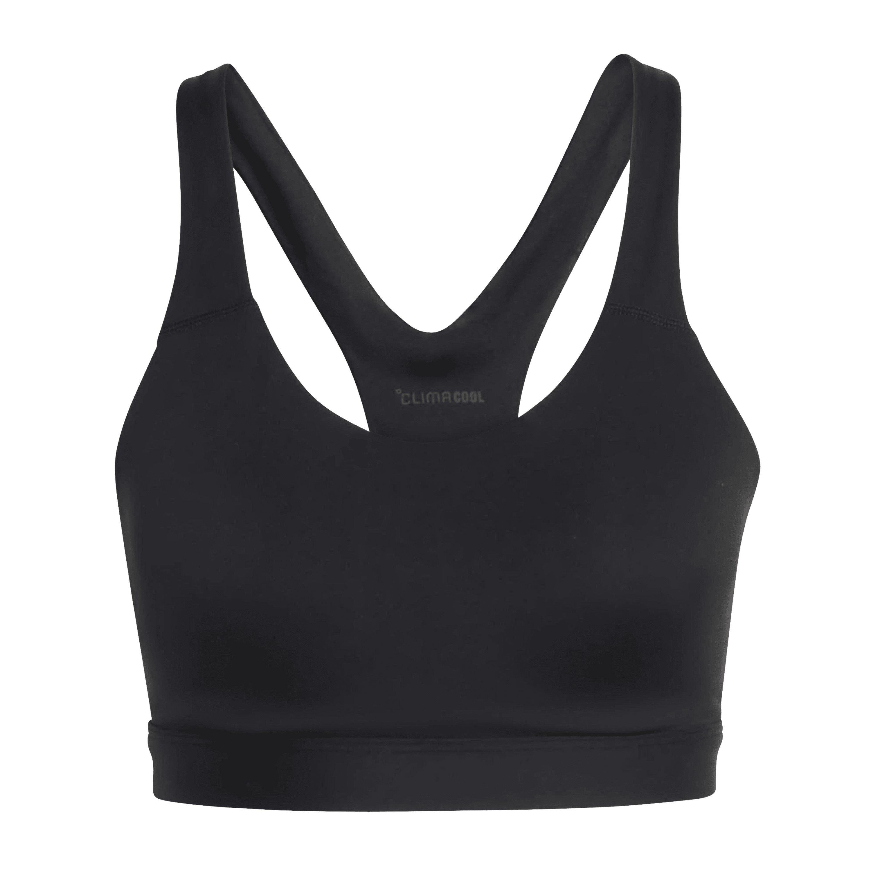 Black/White - adidas - TLRDREACT Training High-Support Bra - 1