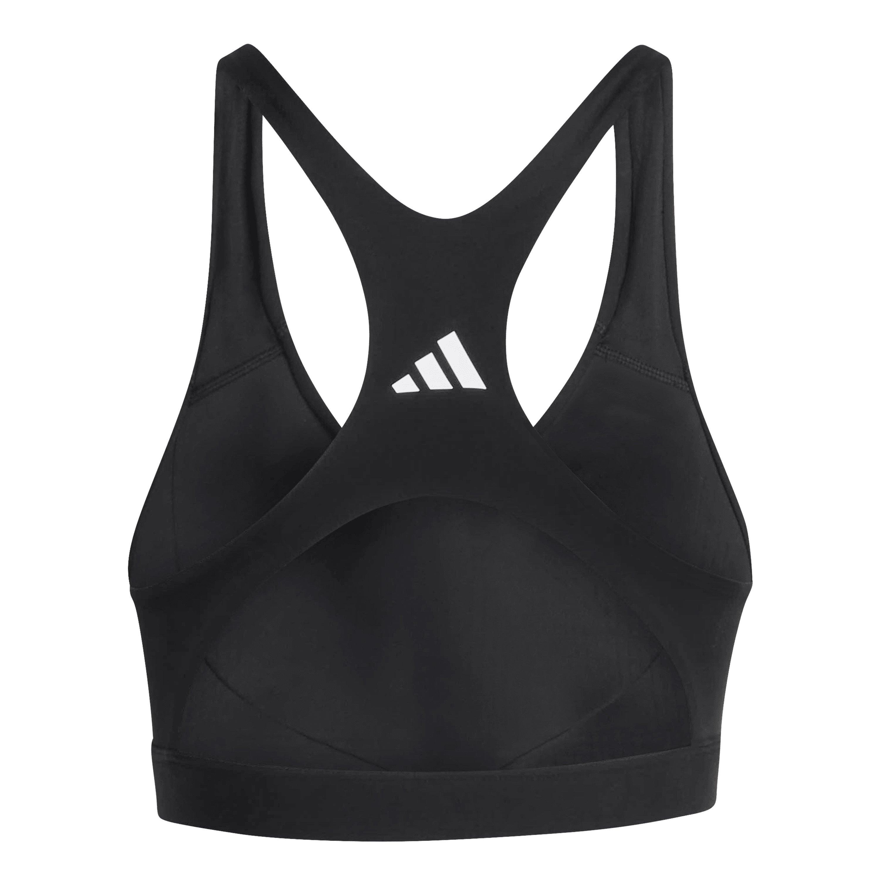 Schwarz/Weiß - adidas - TLRDREACT Training High-Support Bra - 2