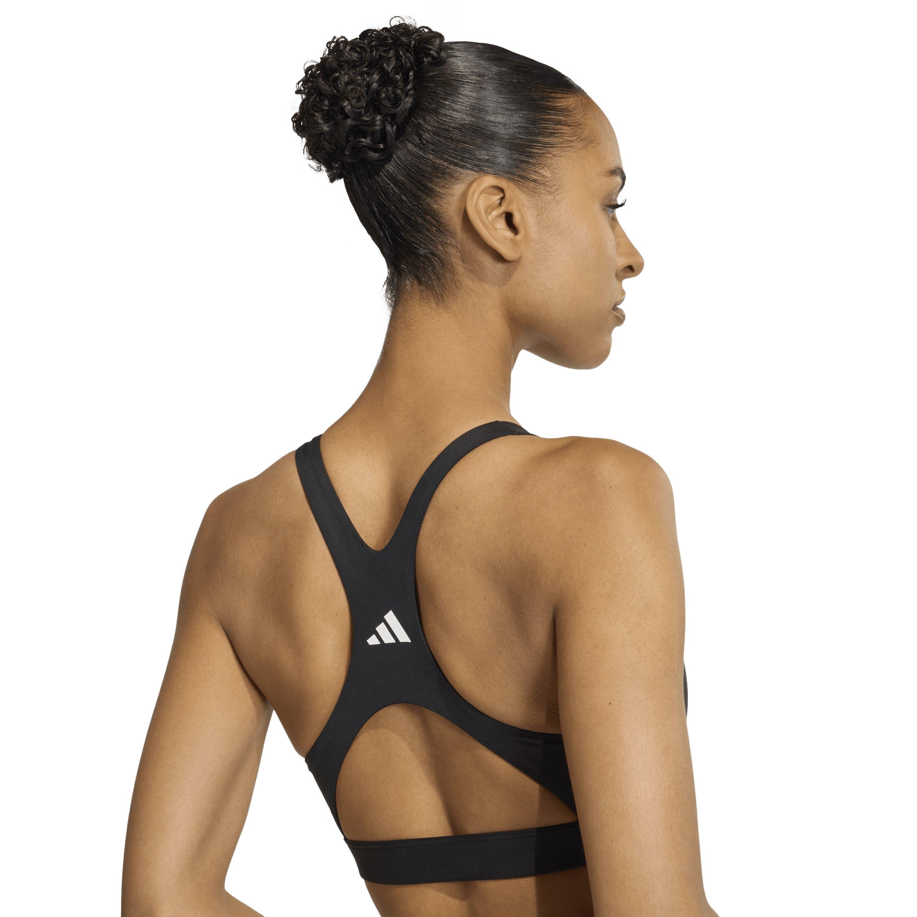 Schwarz/Weiß - adidas - TLRDREACT Training High-Support Bra - 5