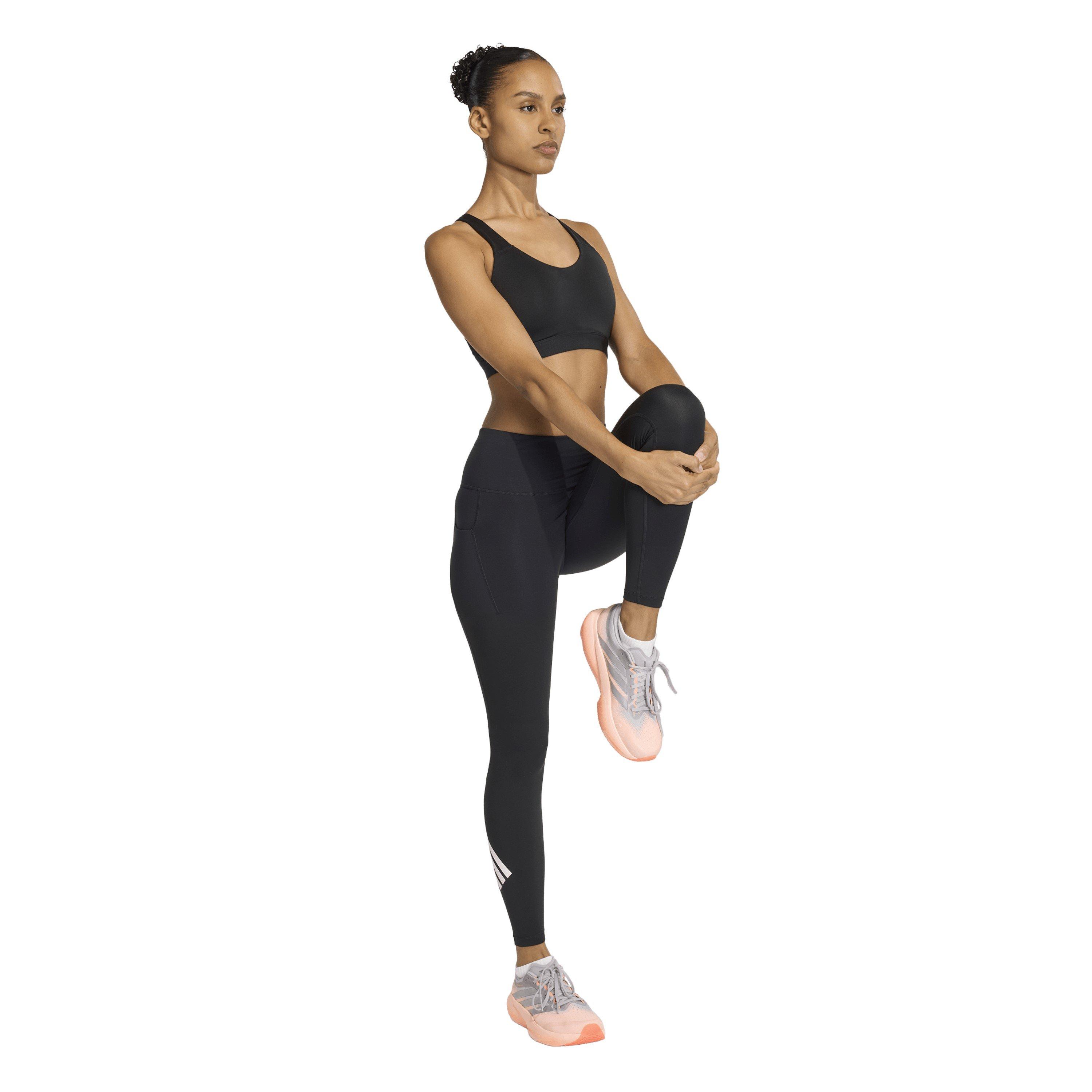 Schwarz/Weiß - adidas - TLRDREACT Training High-Support Bra - 7