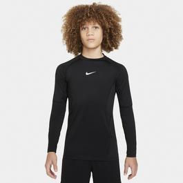 Nike Nike Pro Big Kids' (Boys') Dri-FIT Long-Sleeve Top