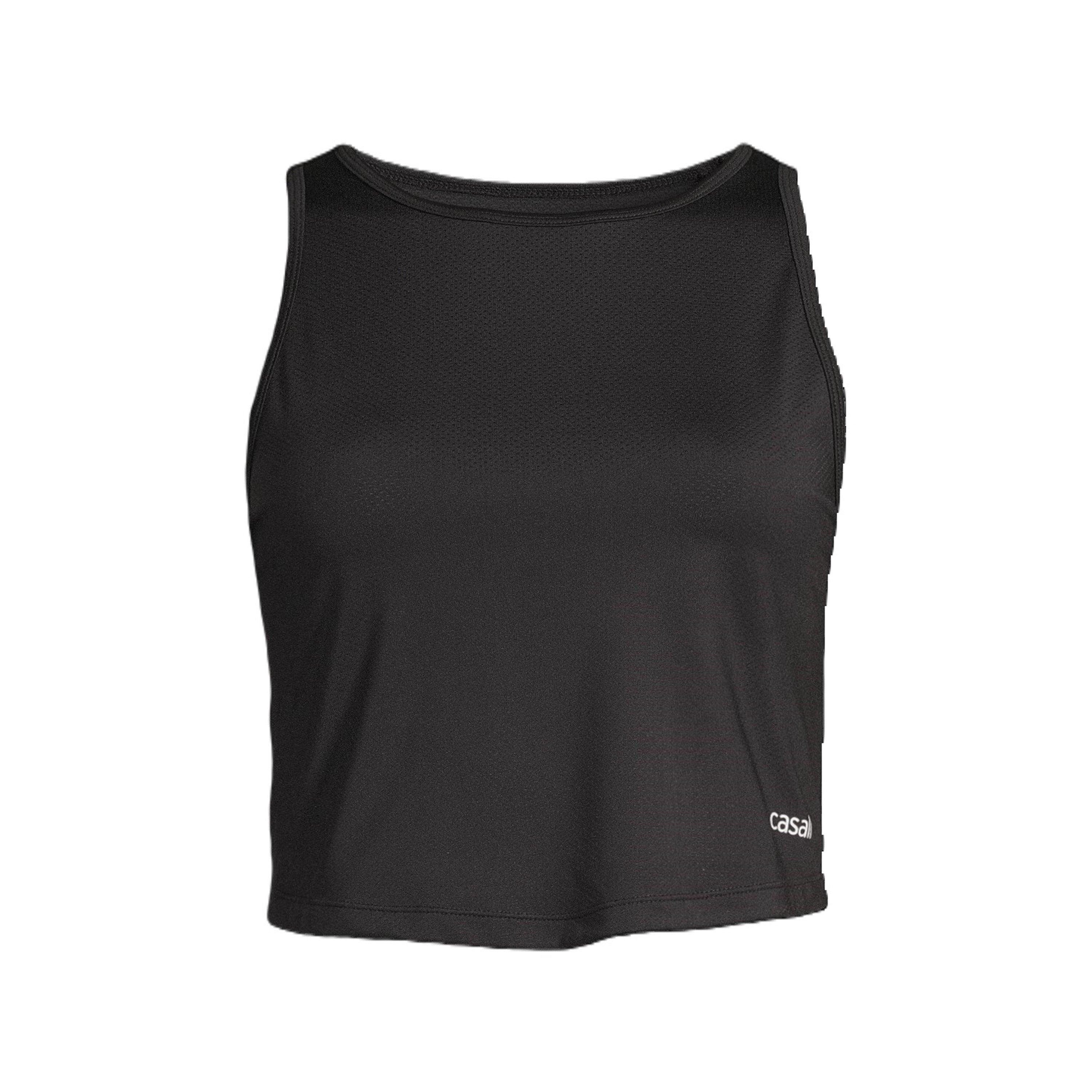 Zwart - Casall - Laser Cropped Baselayer Top - 4