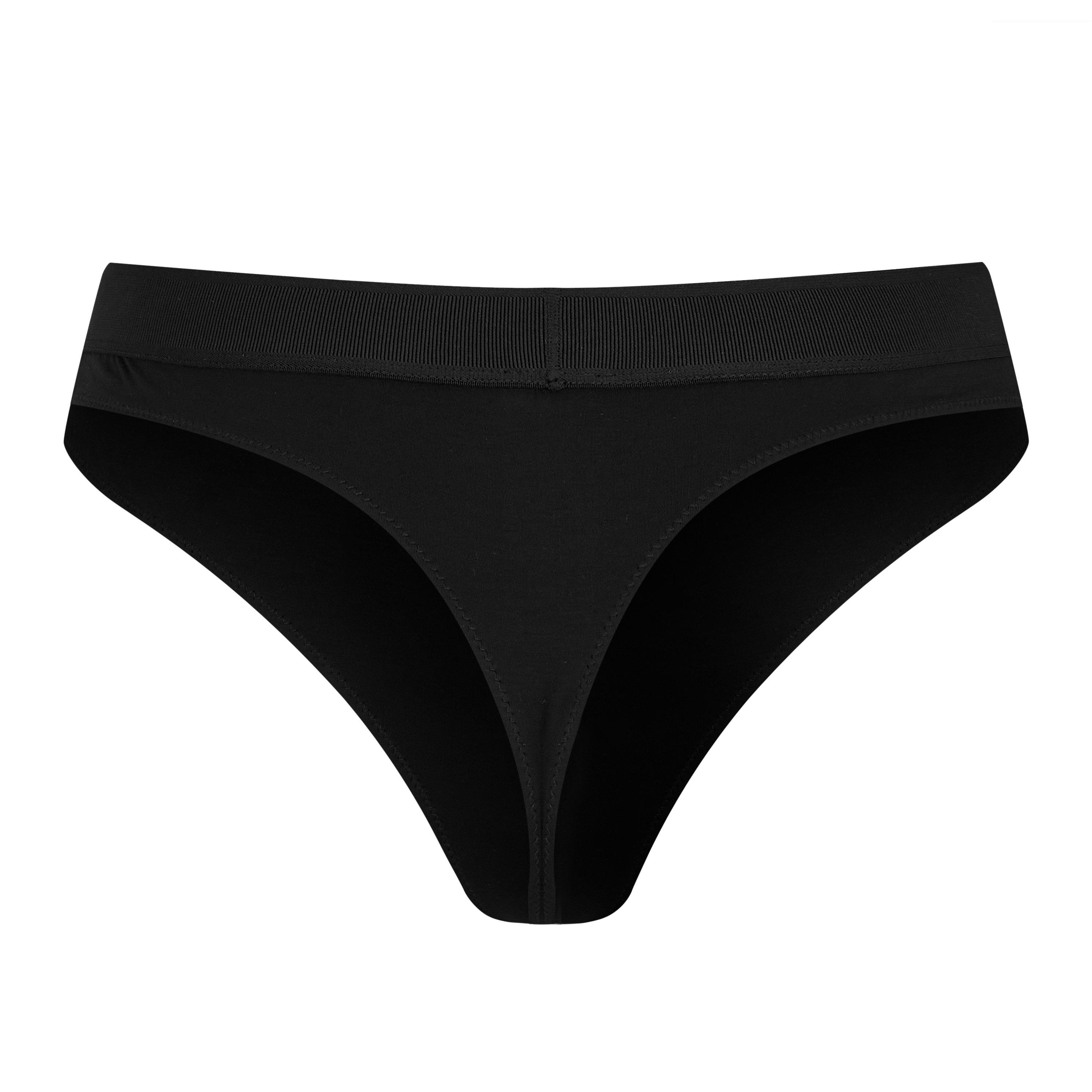 Black - Tom Ford - Women's Modal Signature Thong - 4