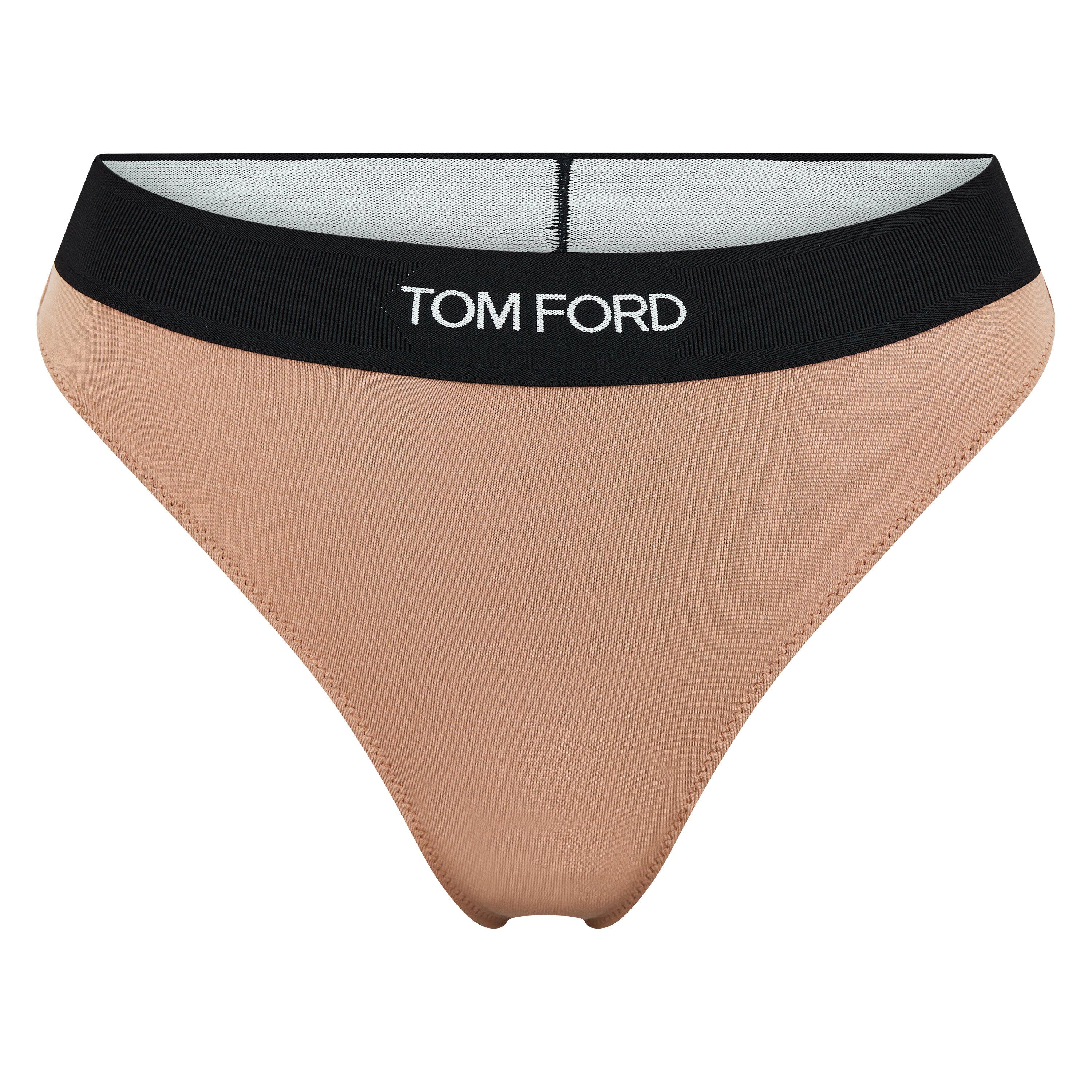 Dusty Rose - Tom Ford - Women's Modal Signature Thong - 5