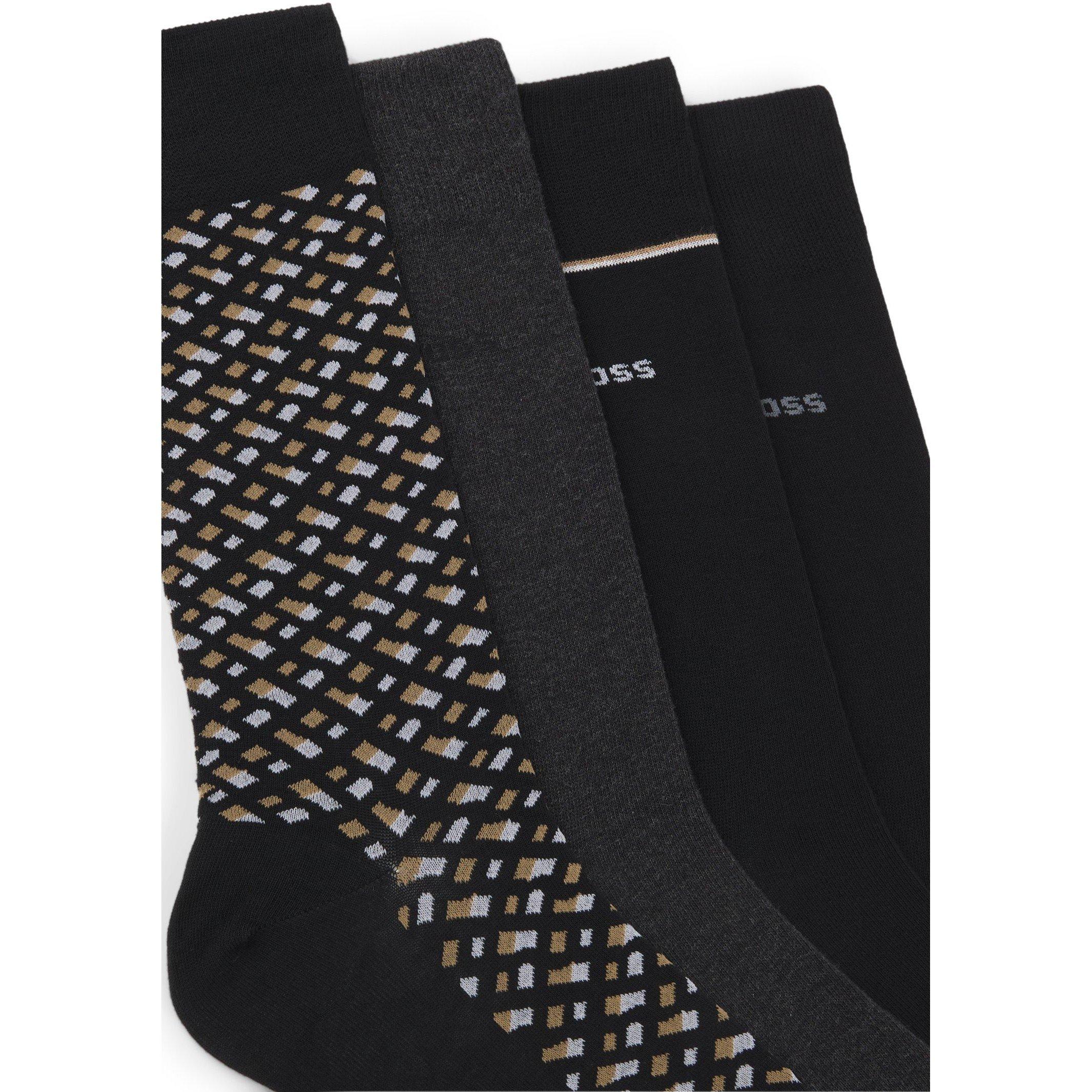 Black 002 - Boss - Boss 4p Rs Gift Monogram 10263510 0 - 2