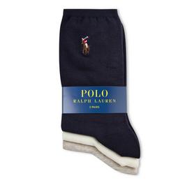 Polo Ralph Lauren 3 Pack Crew Socks