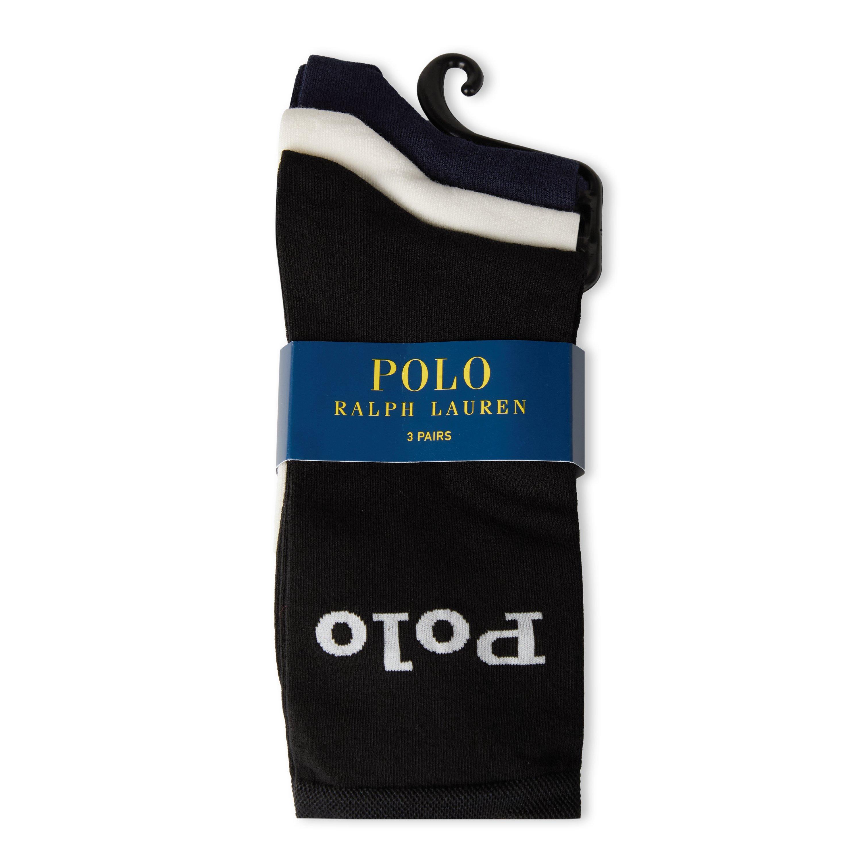 Logo 3 Pack Socks