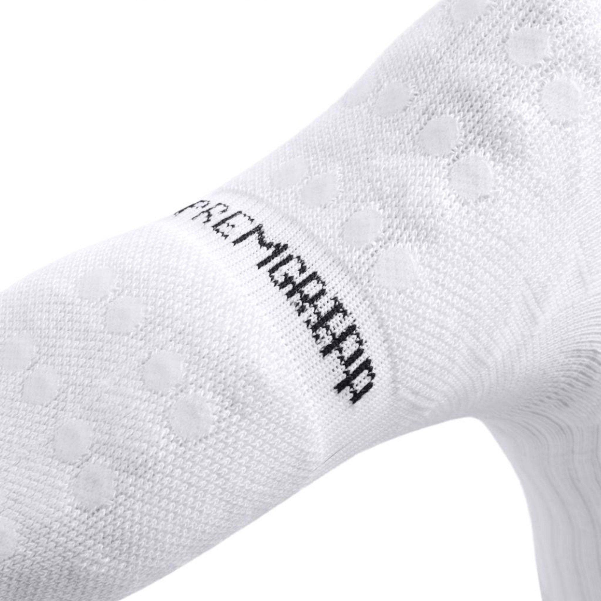 Bright White - Canterbury - Mid Calf Grip Socks - 2
