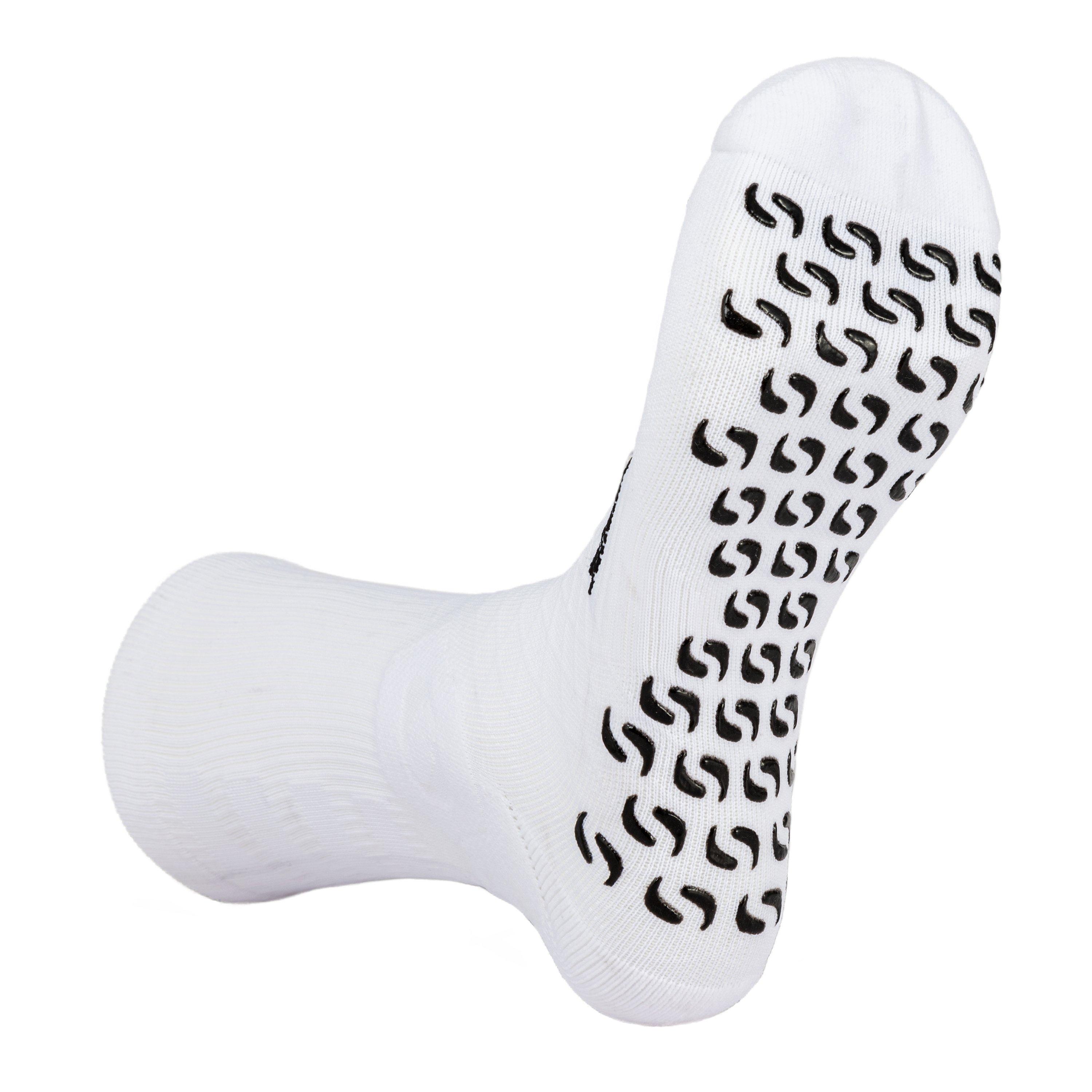White - Sondico - Elite Grip Sock - 5