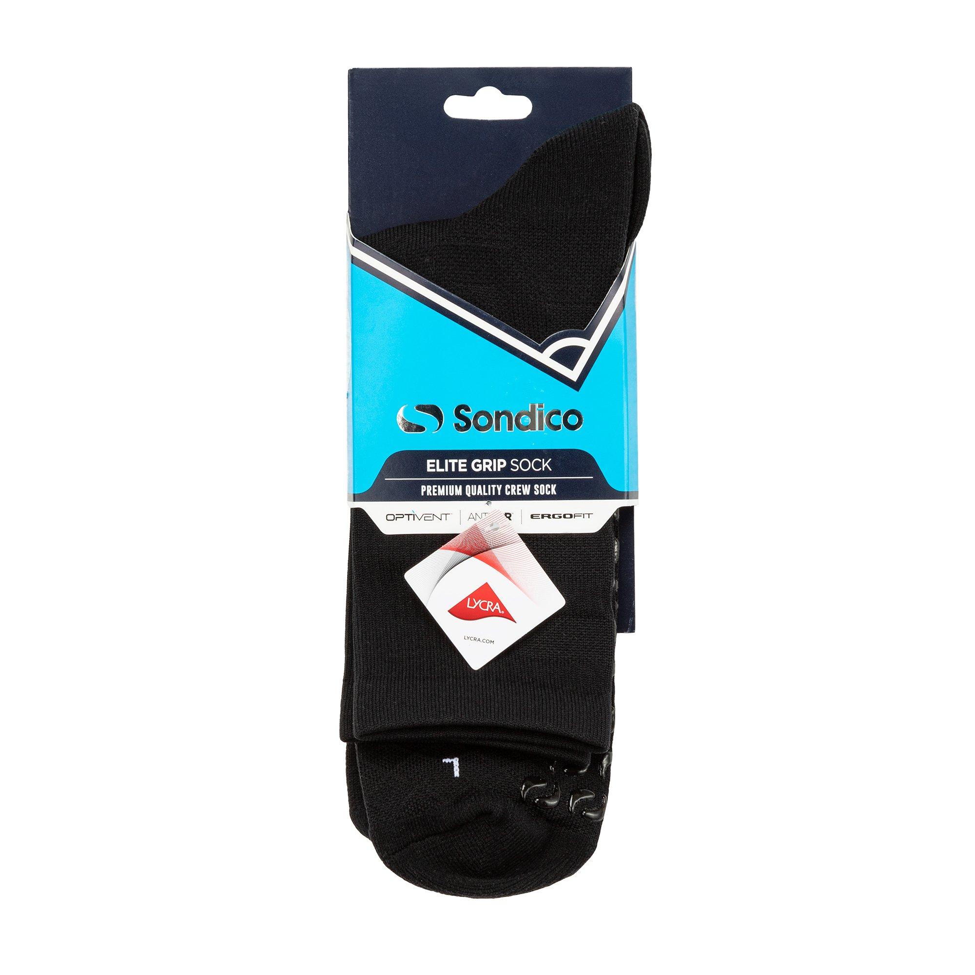 Zwart - Sondico - Elite Grip Sock - 7