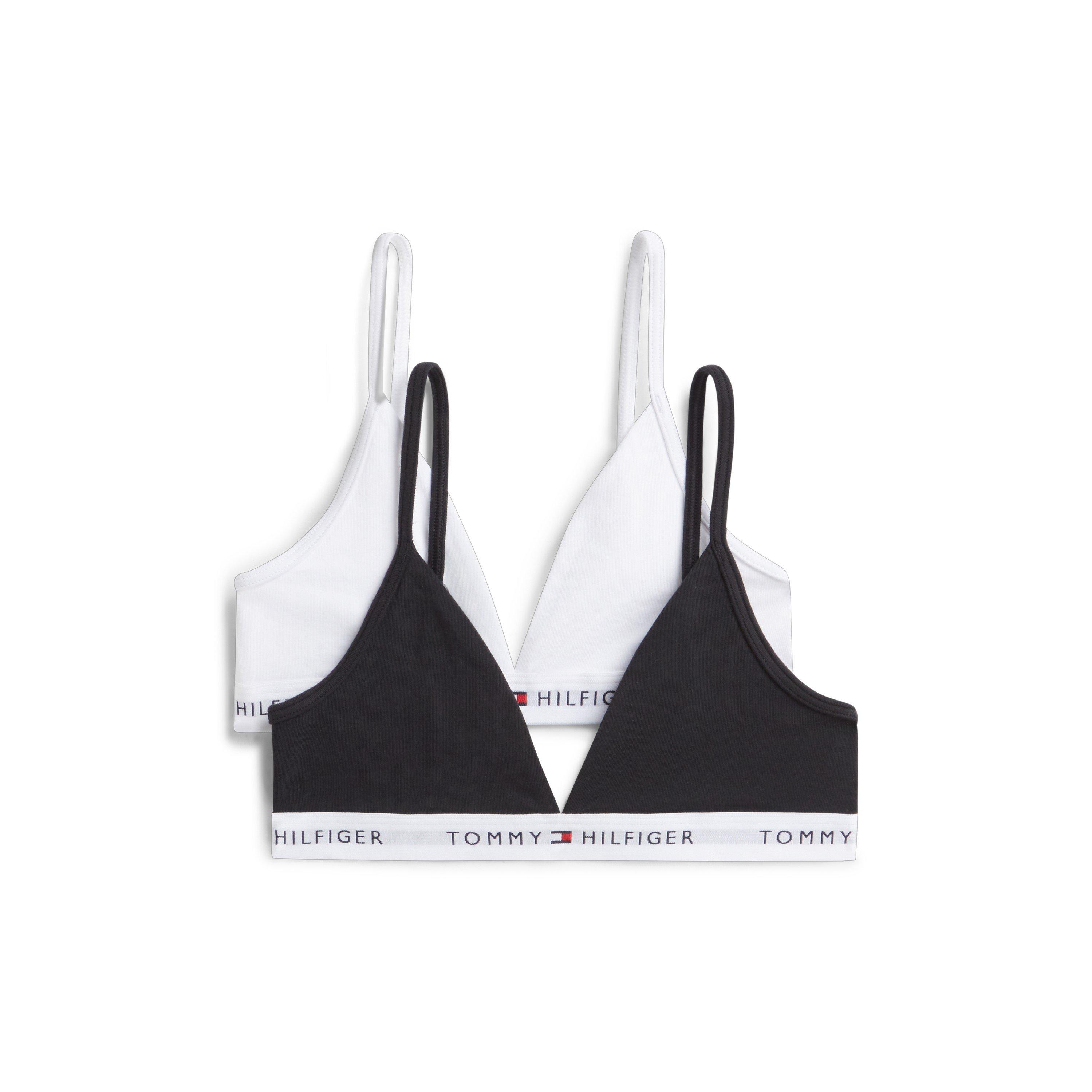 White/Black 0U4 - Tommy Hilfiger - Tommy 2Pk Triange Br Jn64 - 1