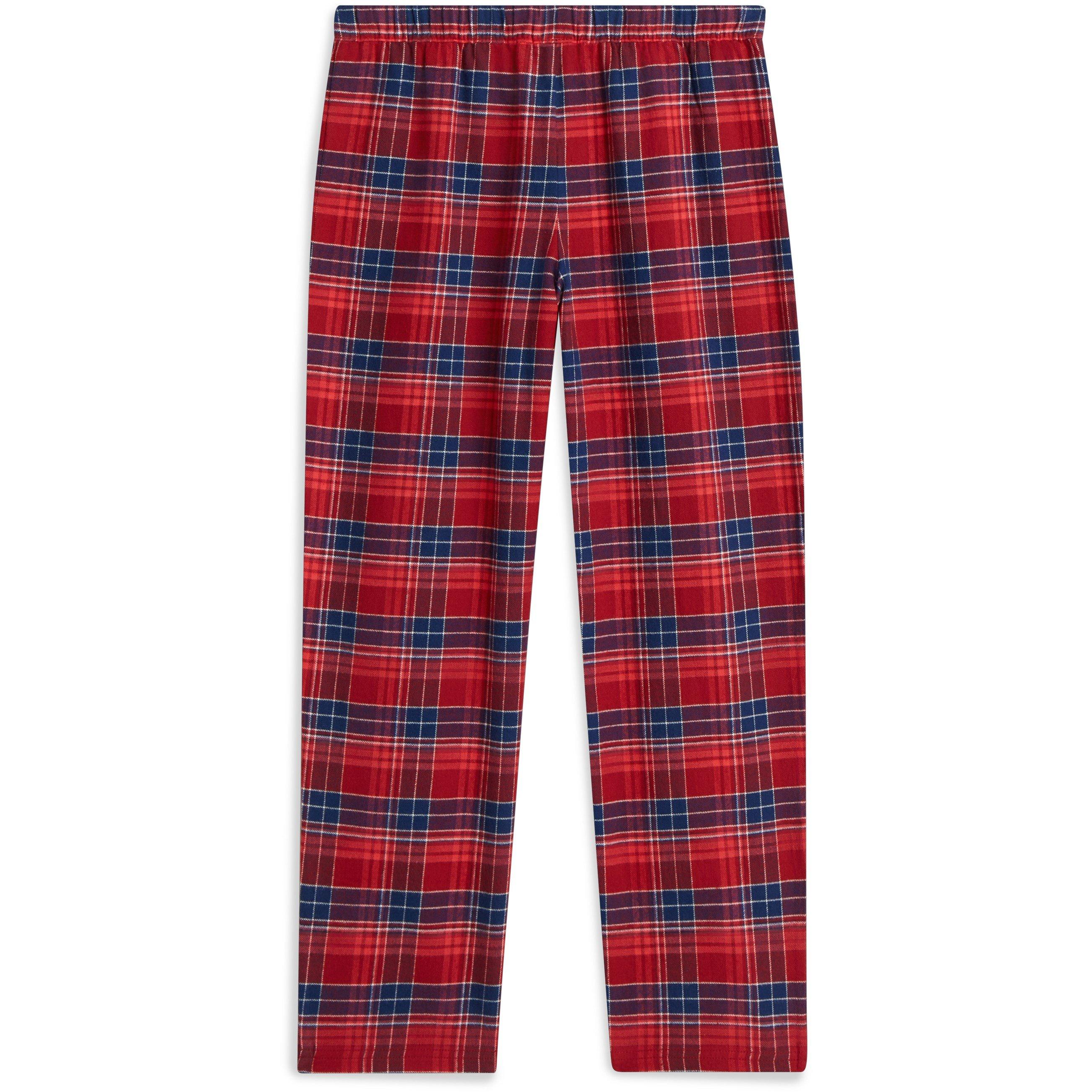 Red Stripe 0QJ - Tommy Hilfiger - Tommy Check PJ Set Jn64 - 6