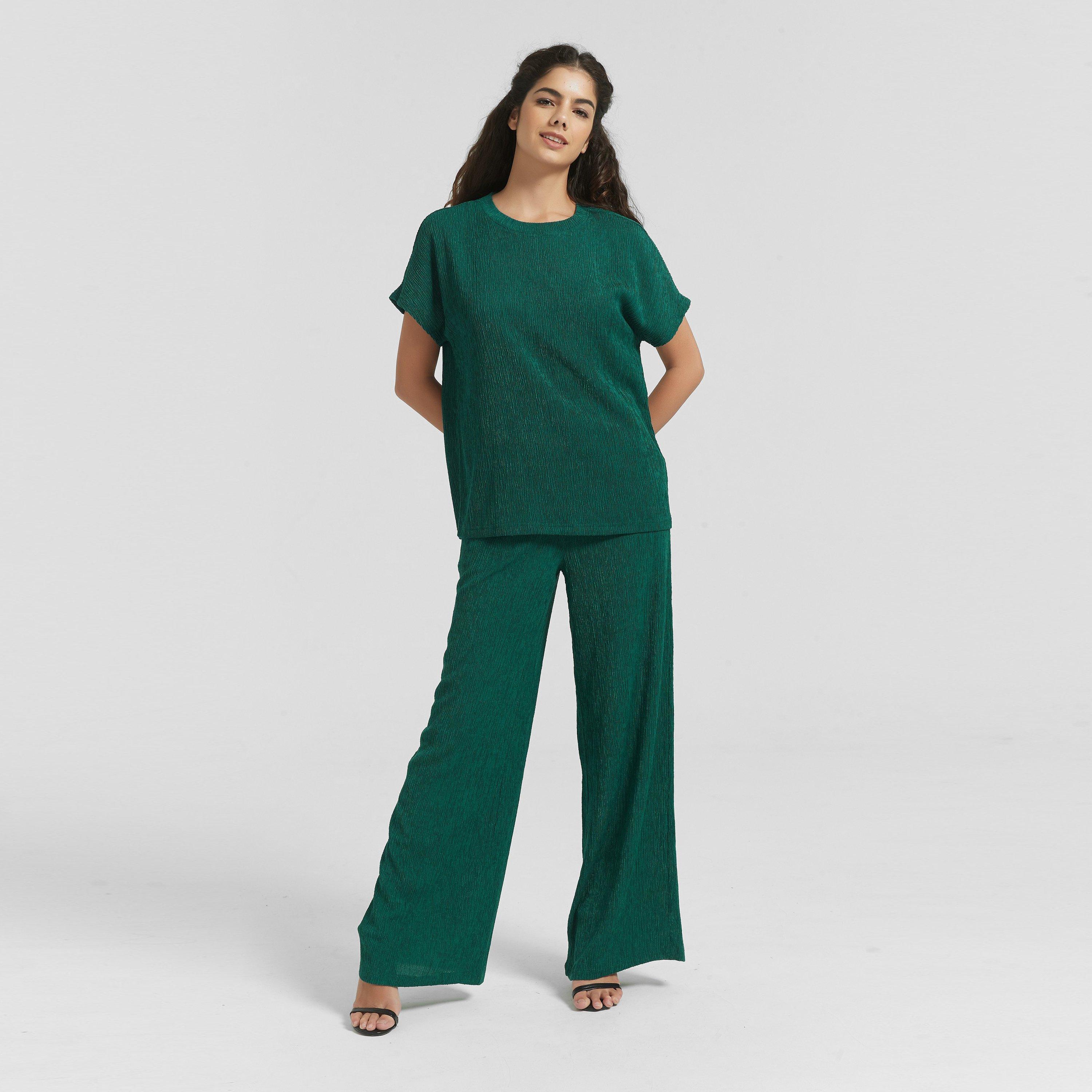 Green - Be You - Women's Crinkle Coord - 4