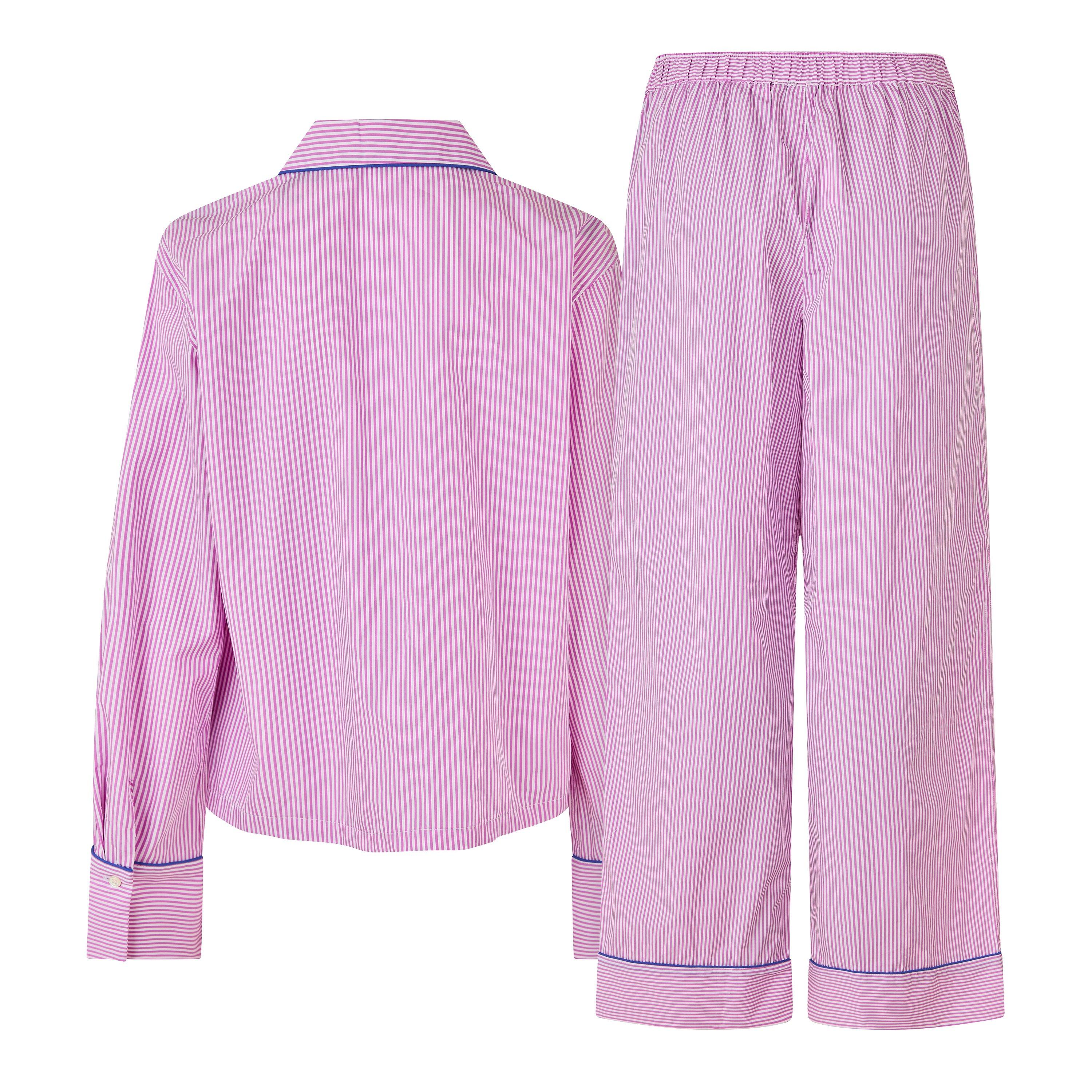 White Cl V M - Polo Ralph Lauren - Women's Core 23 Long Sleeve Pyjama Set - 2