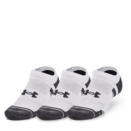 Under Armour No Show Tech Socks 3 pack Adults
