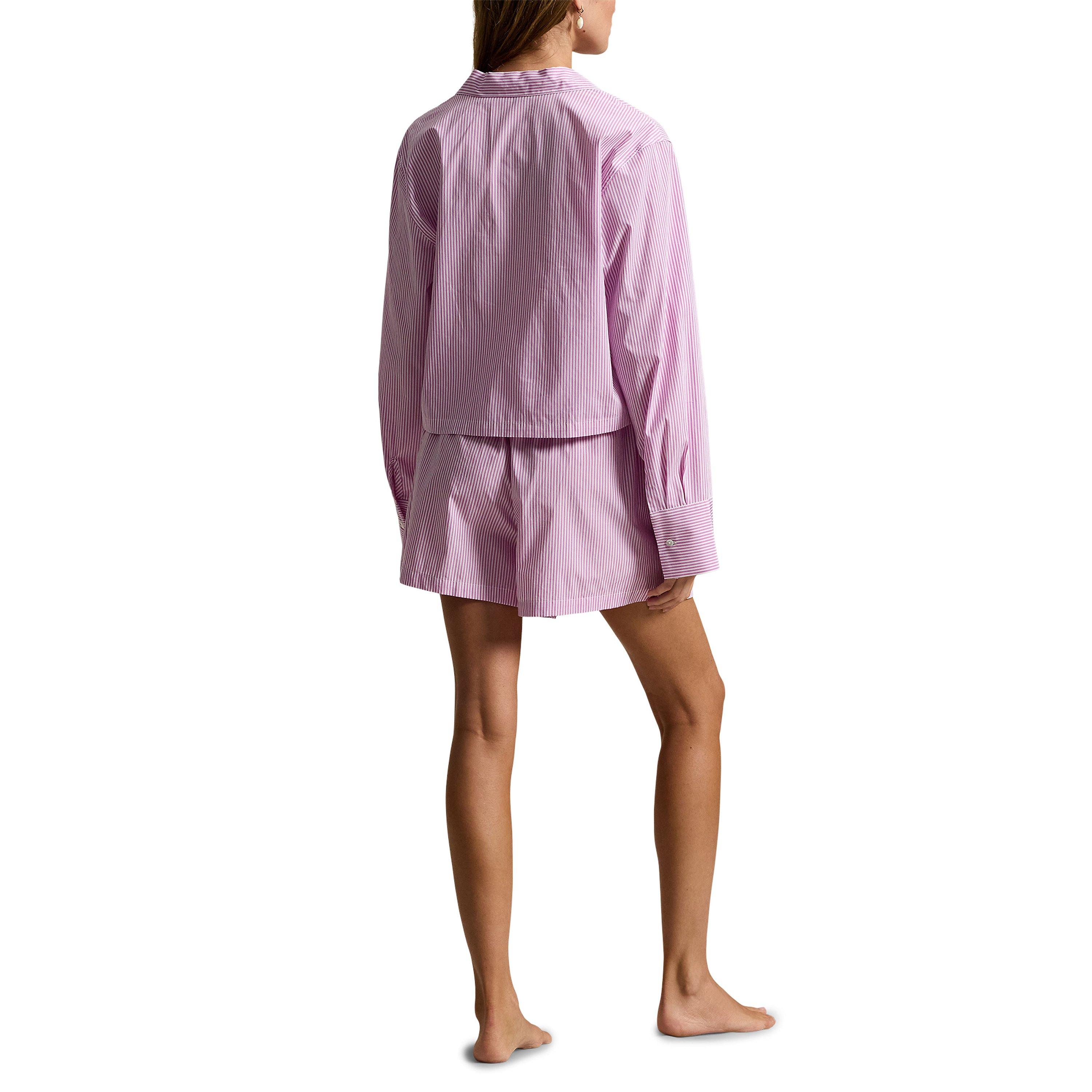 White Cl V M - Polo Ralph Lauren - Polo Crop Box Pj Set Ld63 - 2