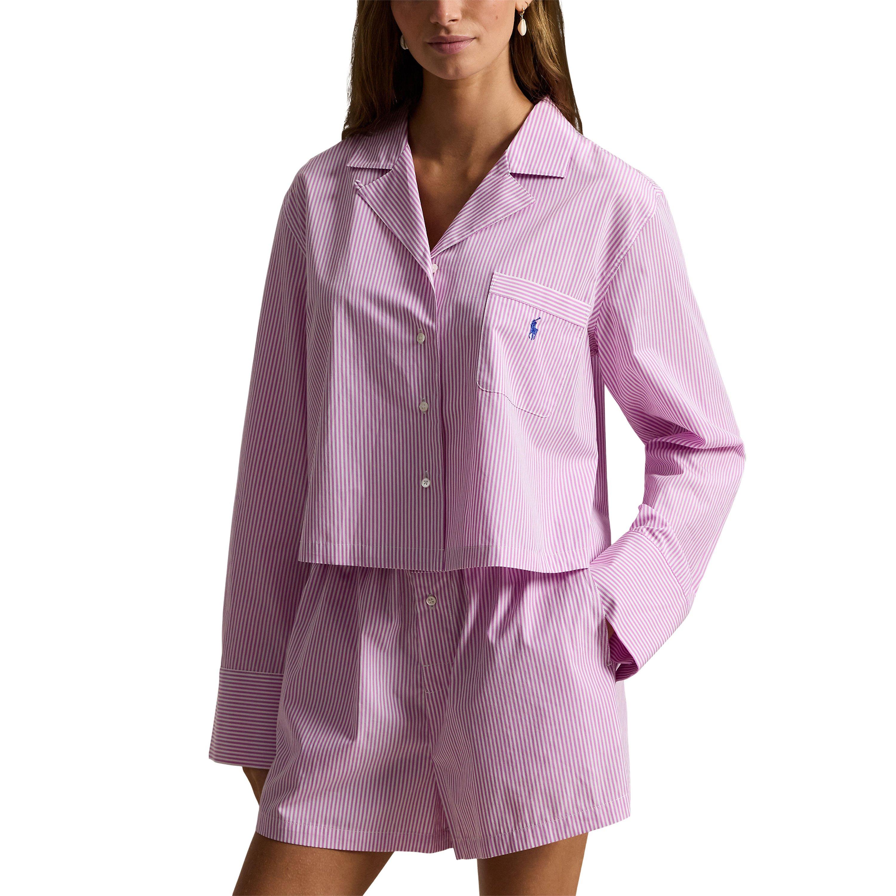 White Cl V M - Polo Ralph Lauren - Polo Crop Box Pj Set Ld63 - 3