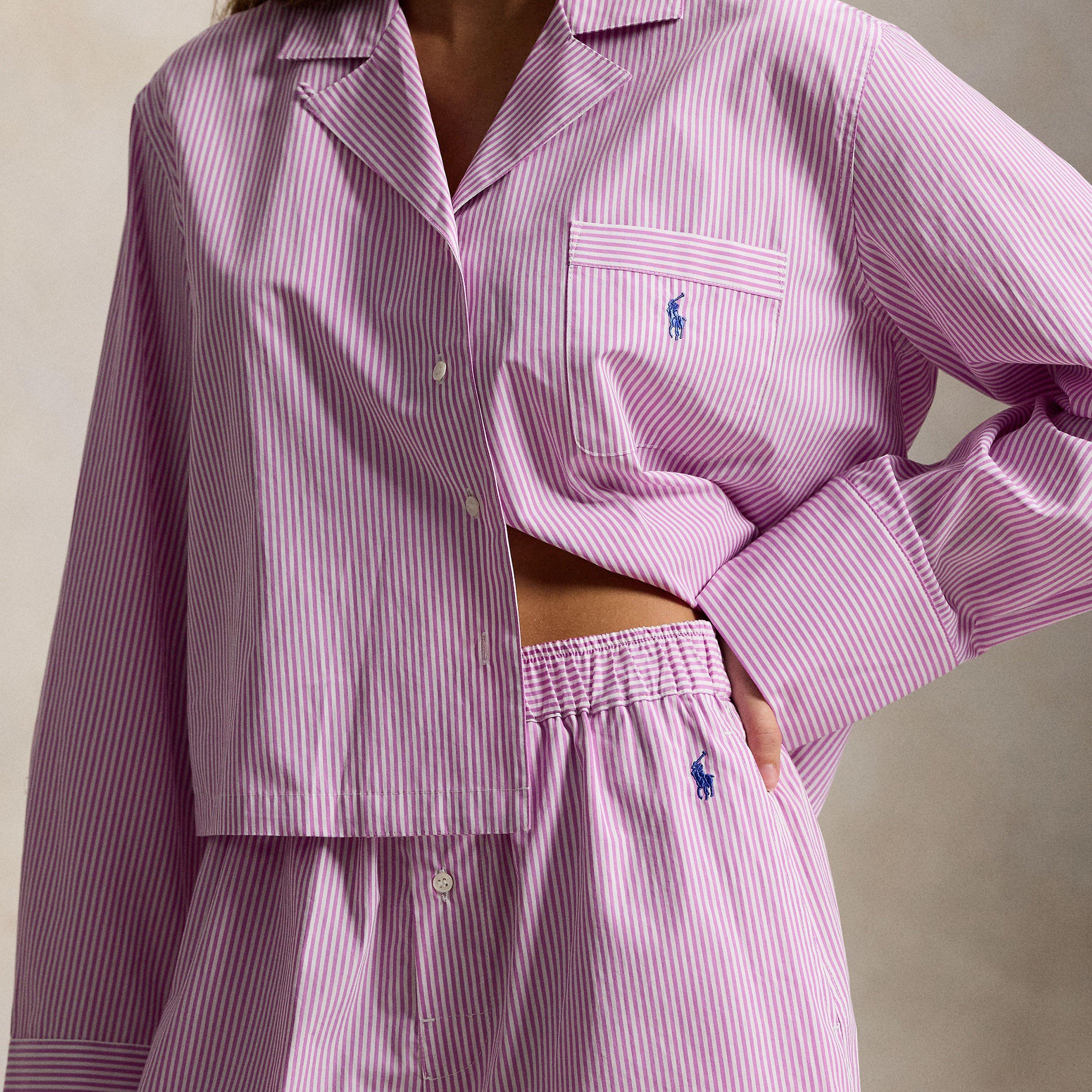 White Cl V M - Polo Ralph Lauren - Polo Crop Box Pj Set Ld63 - 4