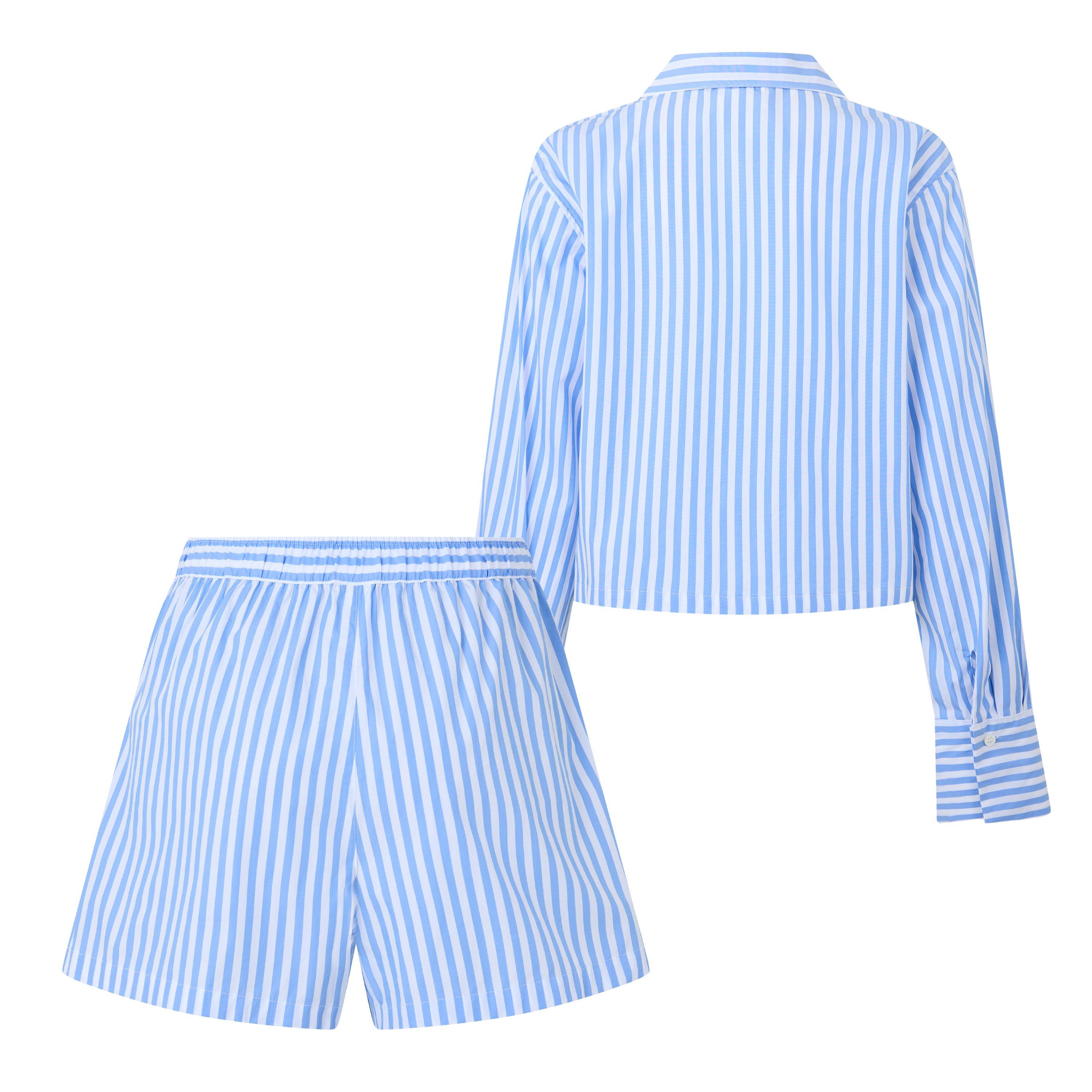 White Cl Hydr - Polo Ralph Lauren - Women's Crop Box Short Sleeve Pyjama Set - 2