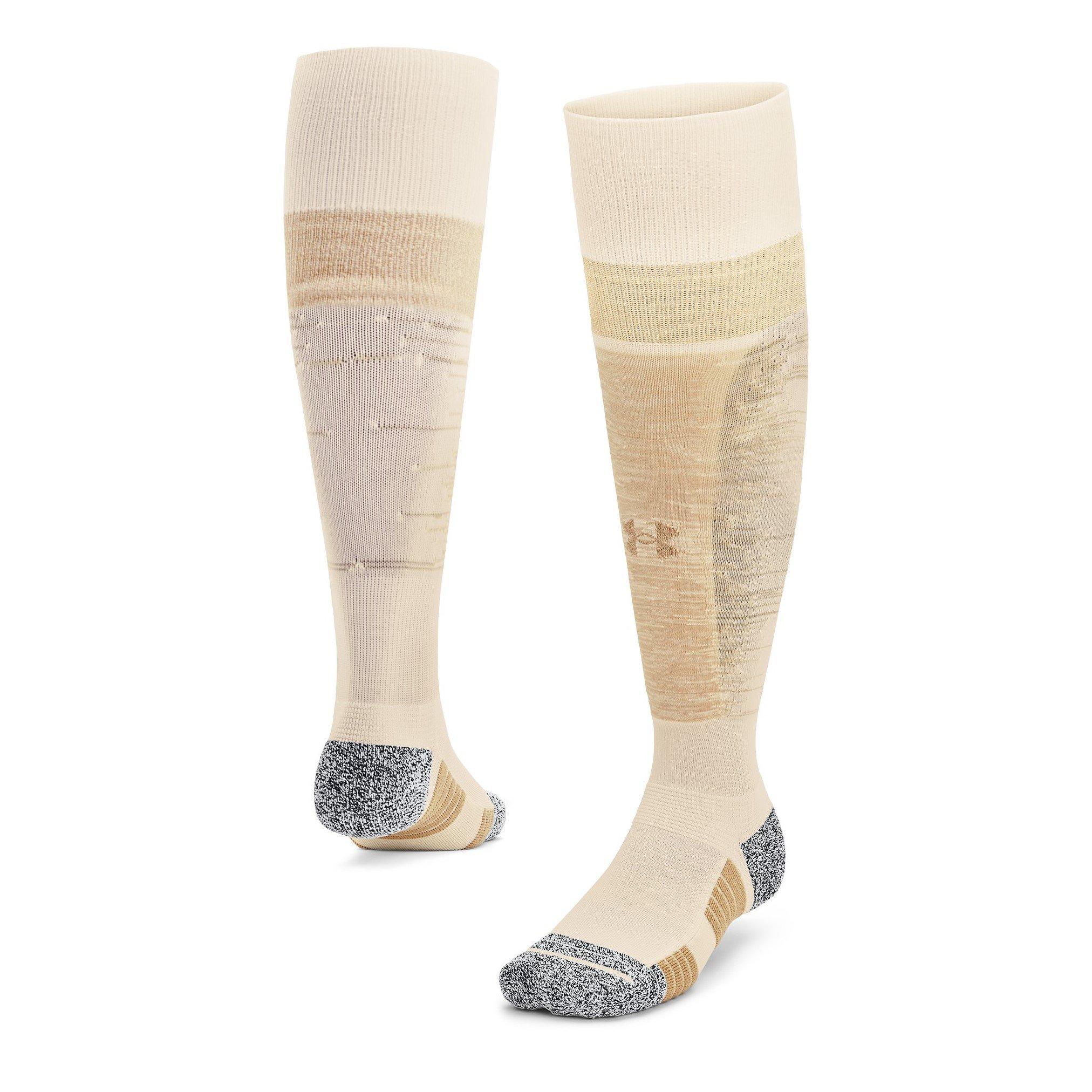 Bijela - Under Armour - Adults Magnetico Pocket Football Socks - 2