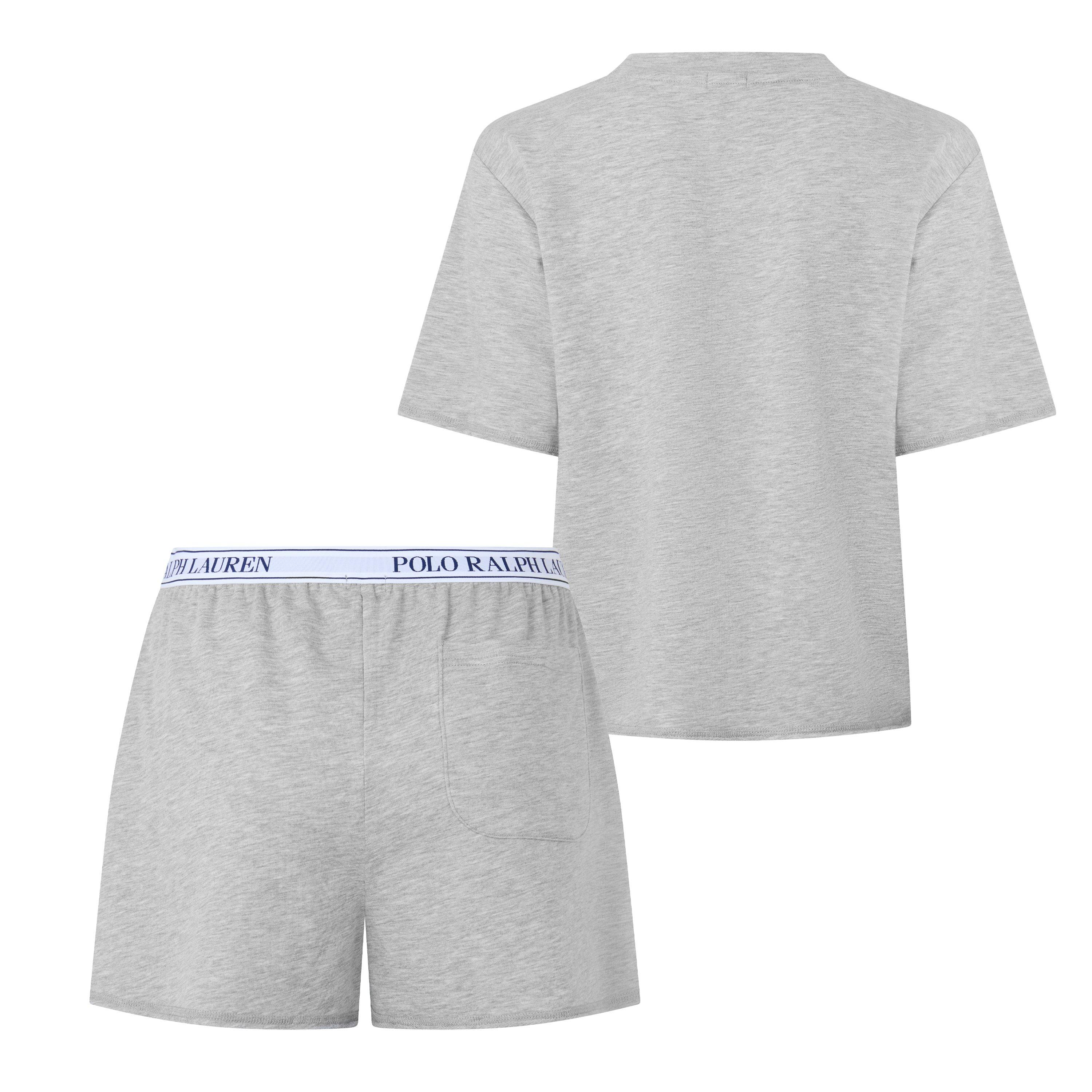 Heat Grey - Polo Ralph Lauren - Women's Short Sleeve Pyjama Set - 2