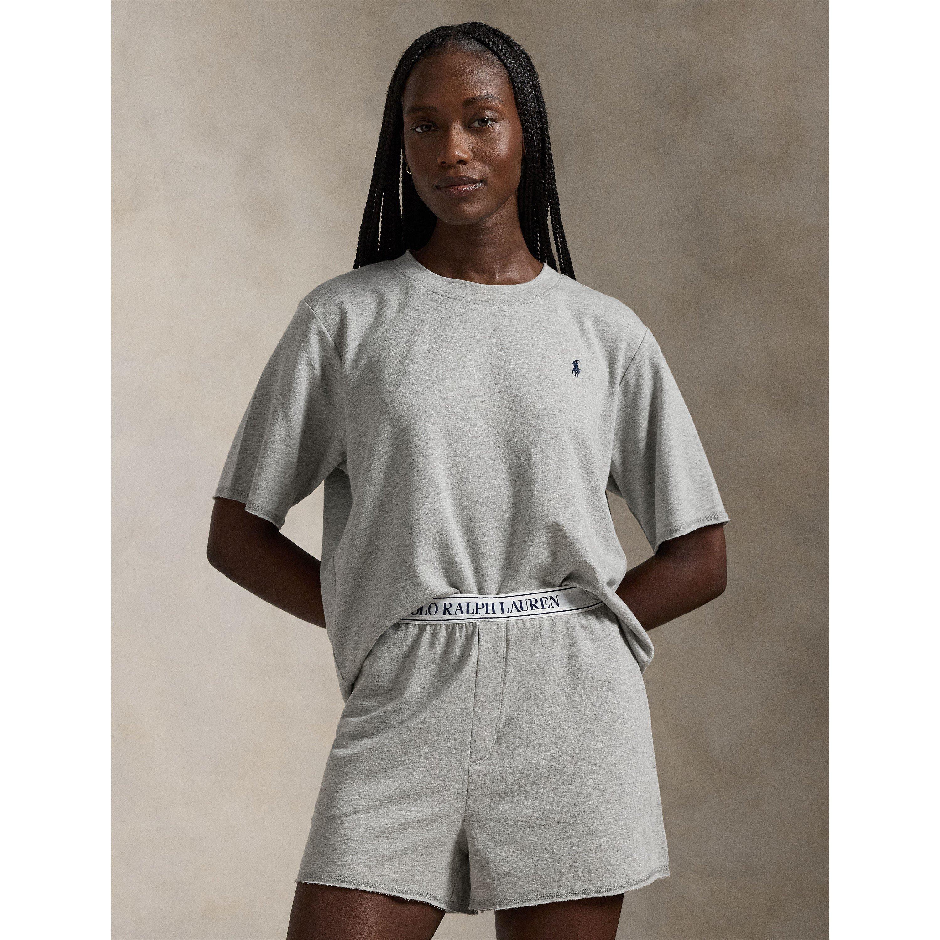 Heat Grey - Polo Ralph Lauren - Women's Short Sleeve Pyjama Set - 3