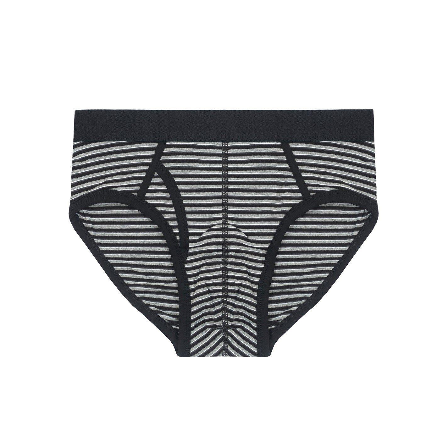 Black/Grey - Giorgio - 4pk Briefs Sn - 6