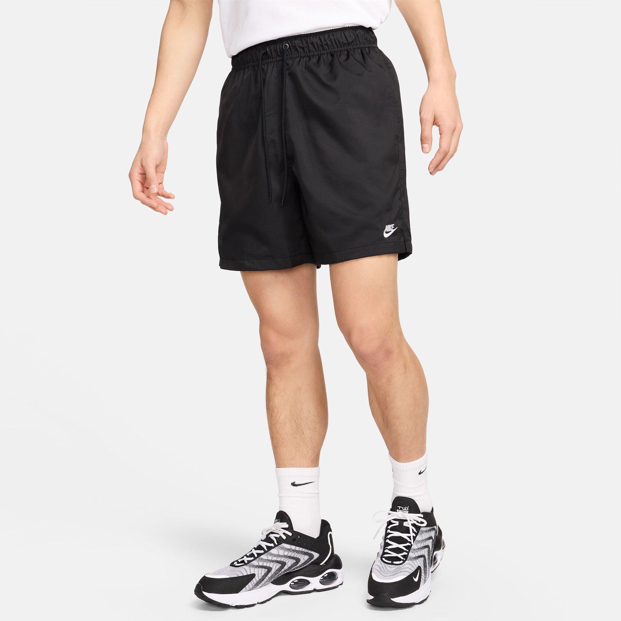 Black/White - Nike - Club Mens Woven Flow Mens Shorts - 3