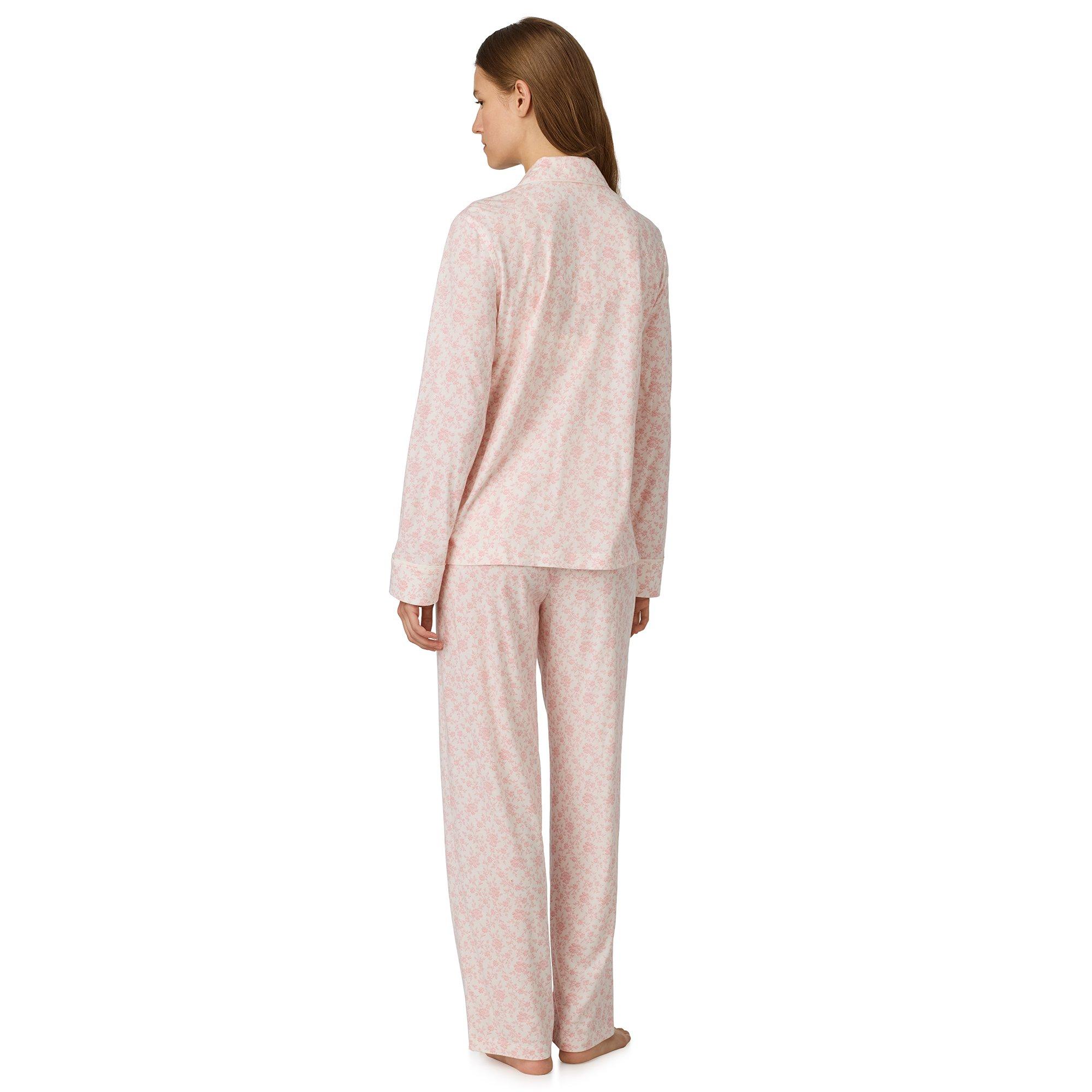 Pink Print - Lauren by Ralph Lauren - LRL C Knit PJ Set Ld64 - 2