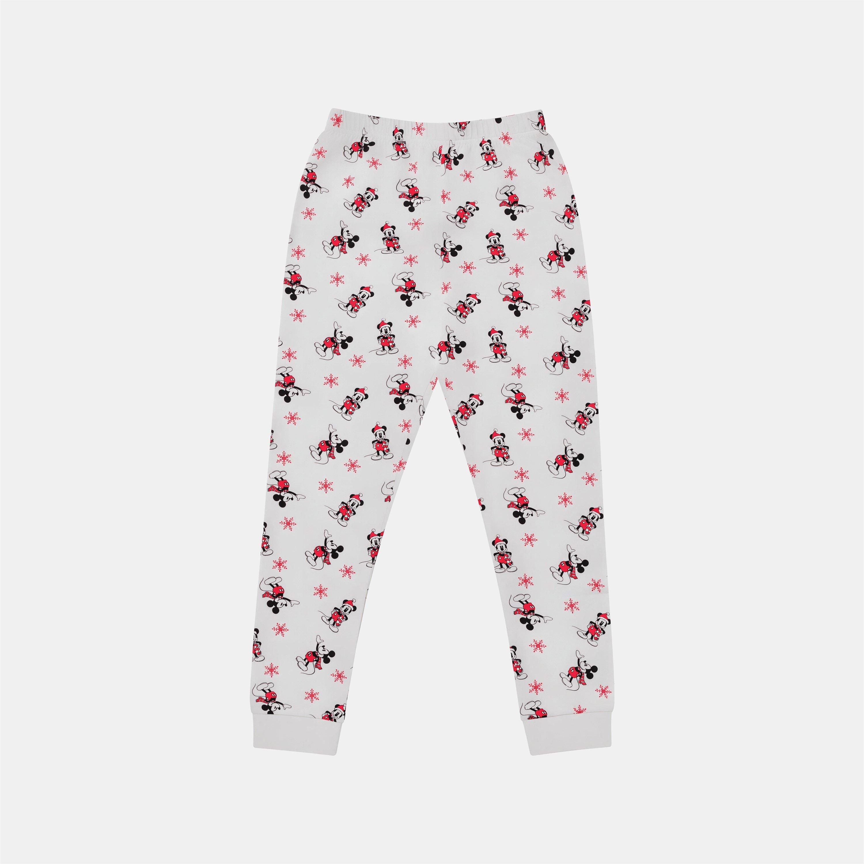 Mickey - Character - Kids Disney Xmas Family Cotton Pyjamas - 4