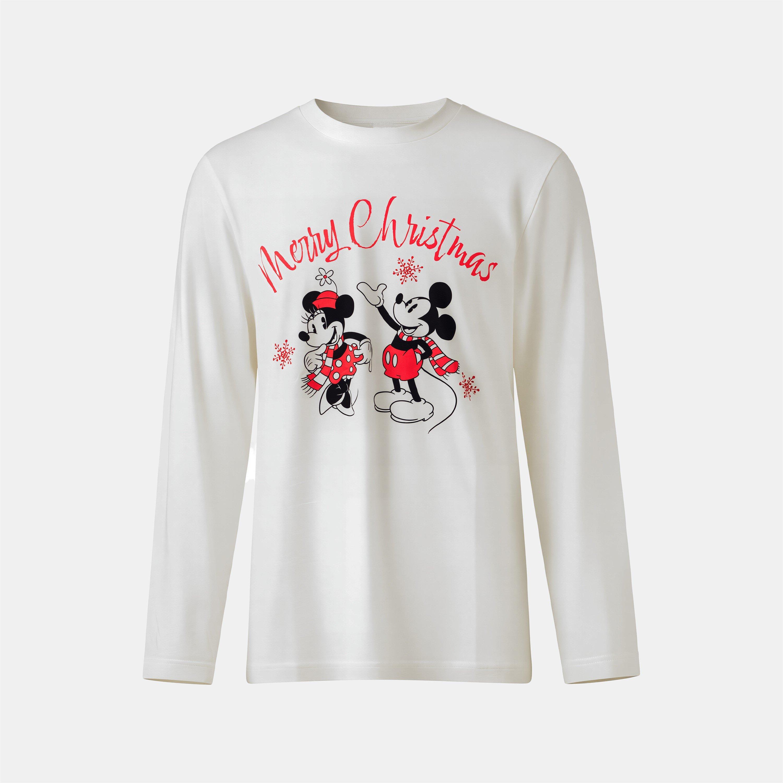 Mickey - Character - Mens Disney Xmas Family Cotton Pyjamas - 2